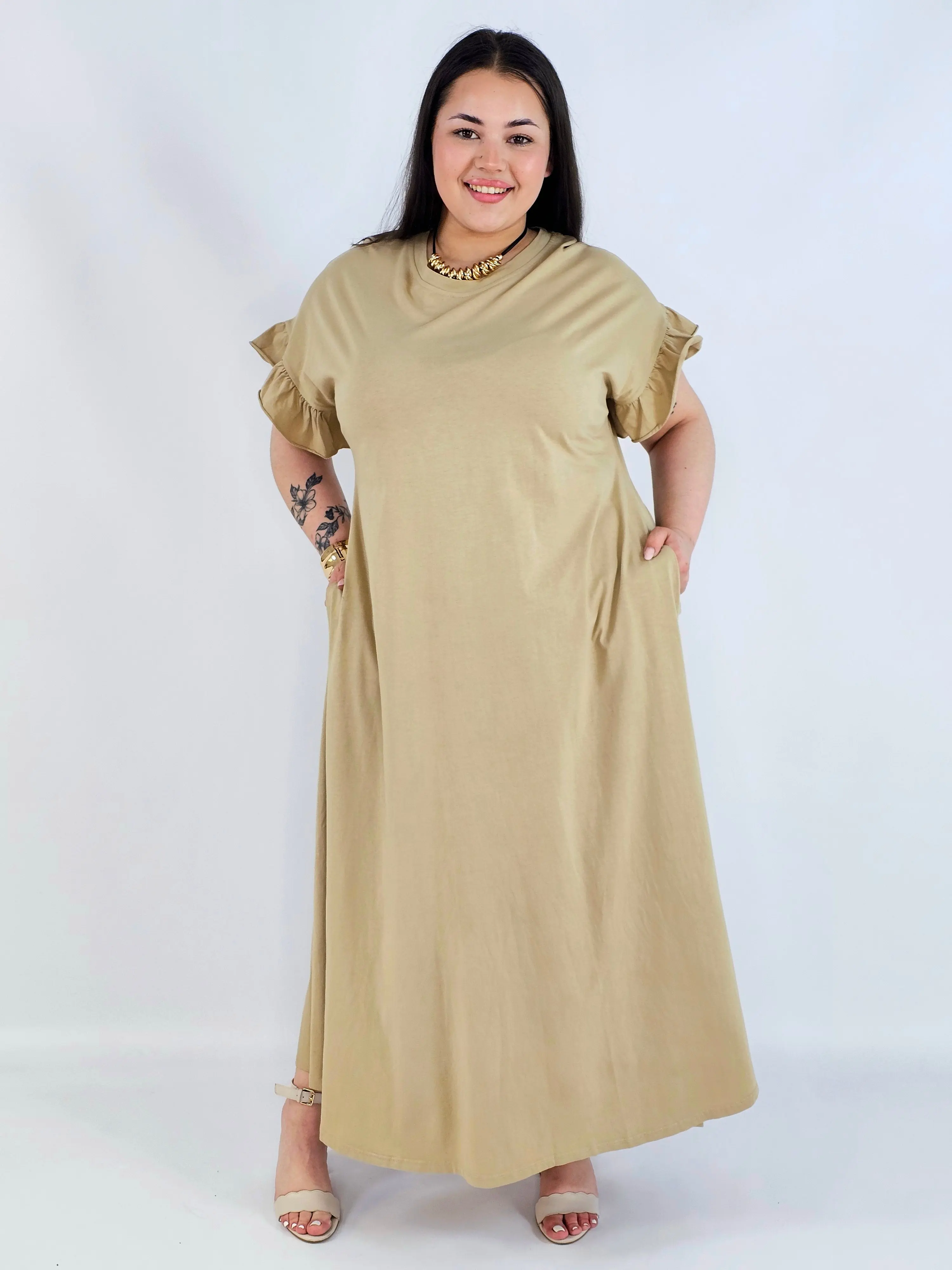 Sukienka Maxi Plus Size StylowaXL – Wygoda i Styl na Co Dzień - Image 4