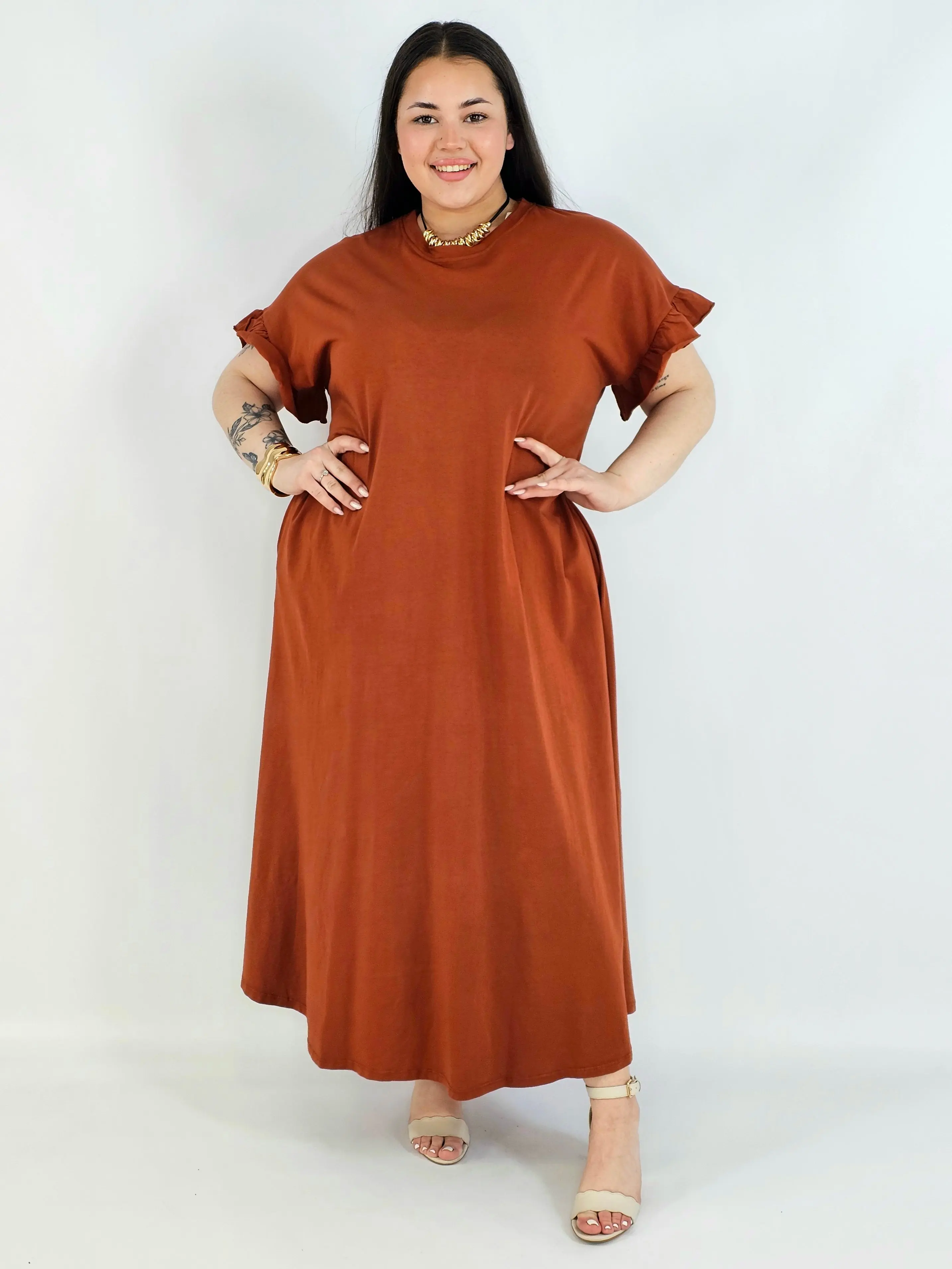 Sukienka Maxi Plus Size StylowaXL – Wygoda i Styl na Co Dzień - Image 5