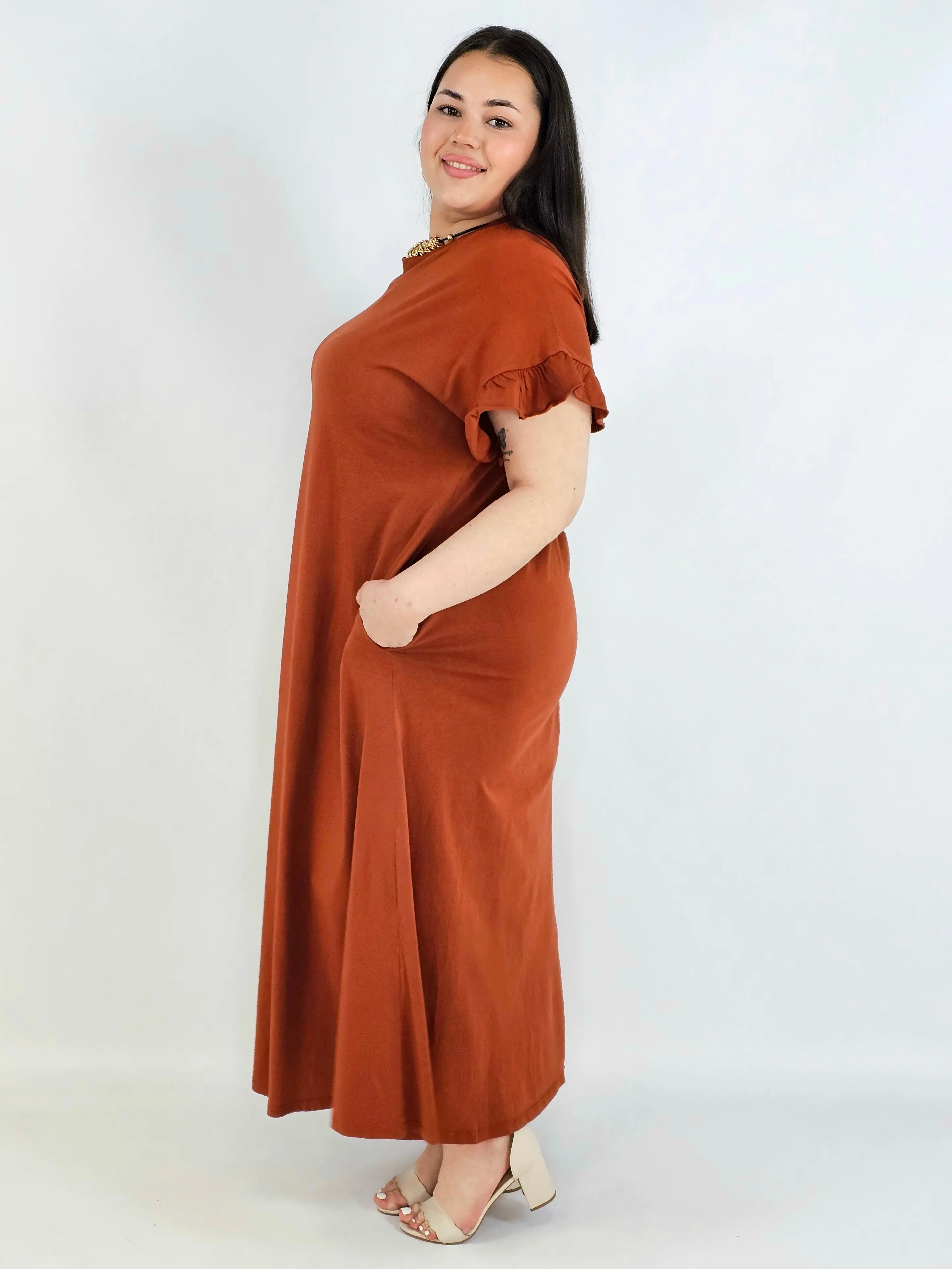 Sukienka Maxi Plus Size StylowaXL – Wygoda i Styl na Co Dzień - Image 6