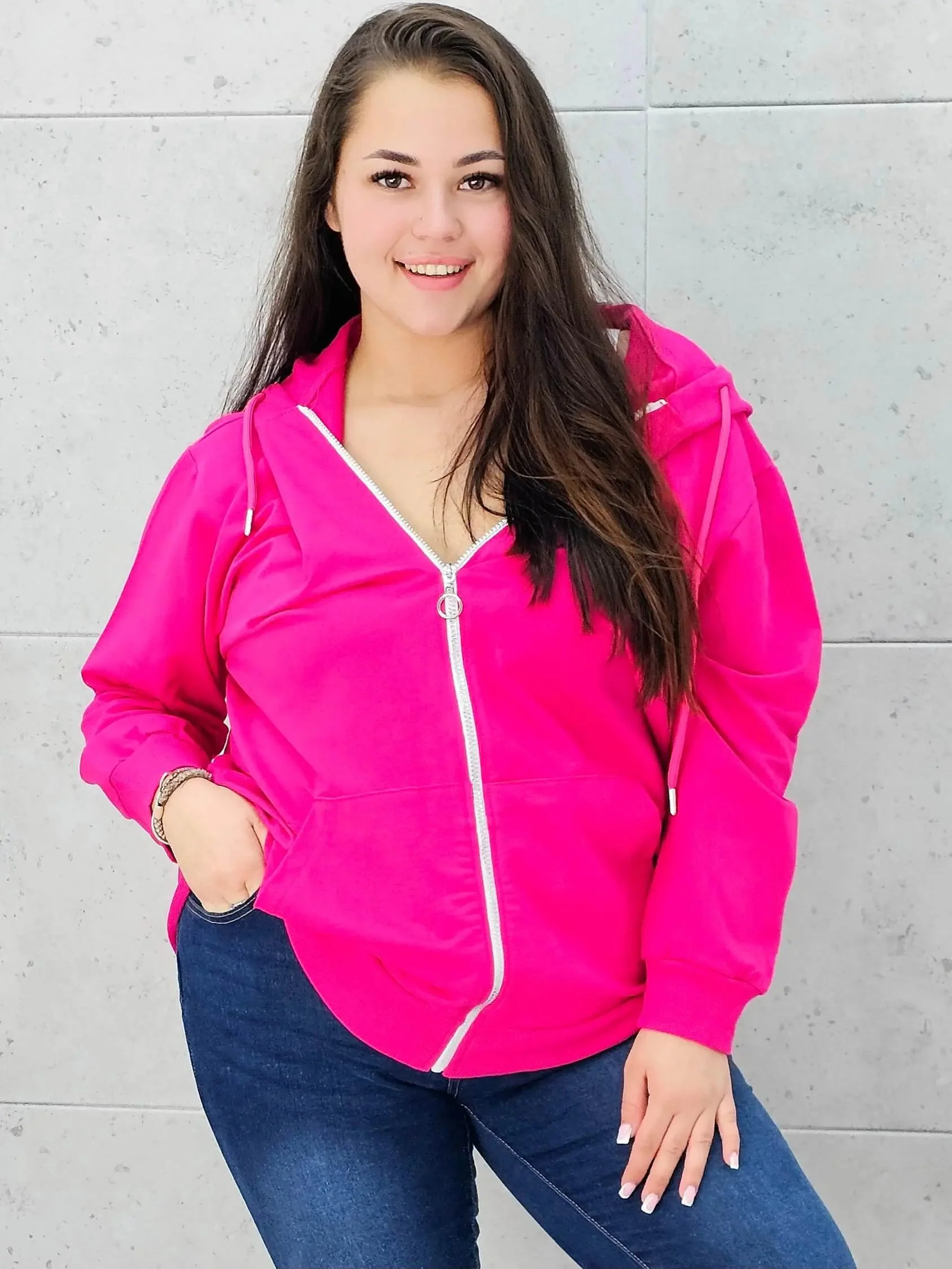 Bluza na Zamek Plus Size StylowaXL – Wygoda i Styl na Co Dzień - Image 11