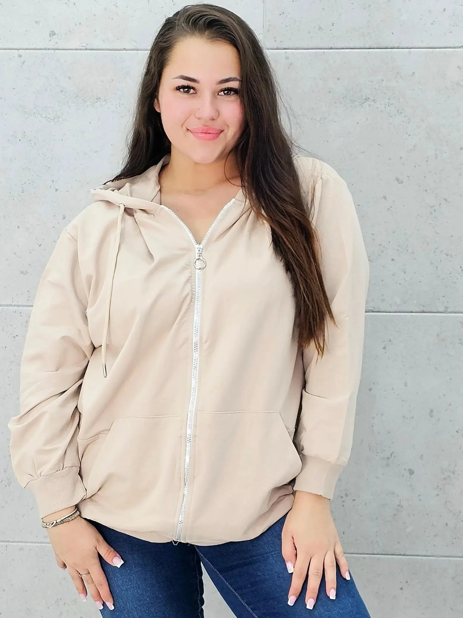 Bluza na Zamek Plus Size StylowaXL – Wygoda i Styl na Co Dzień - Image 14