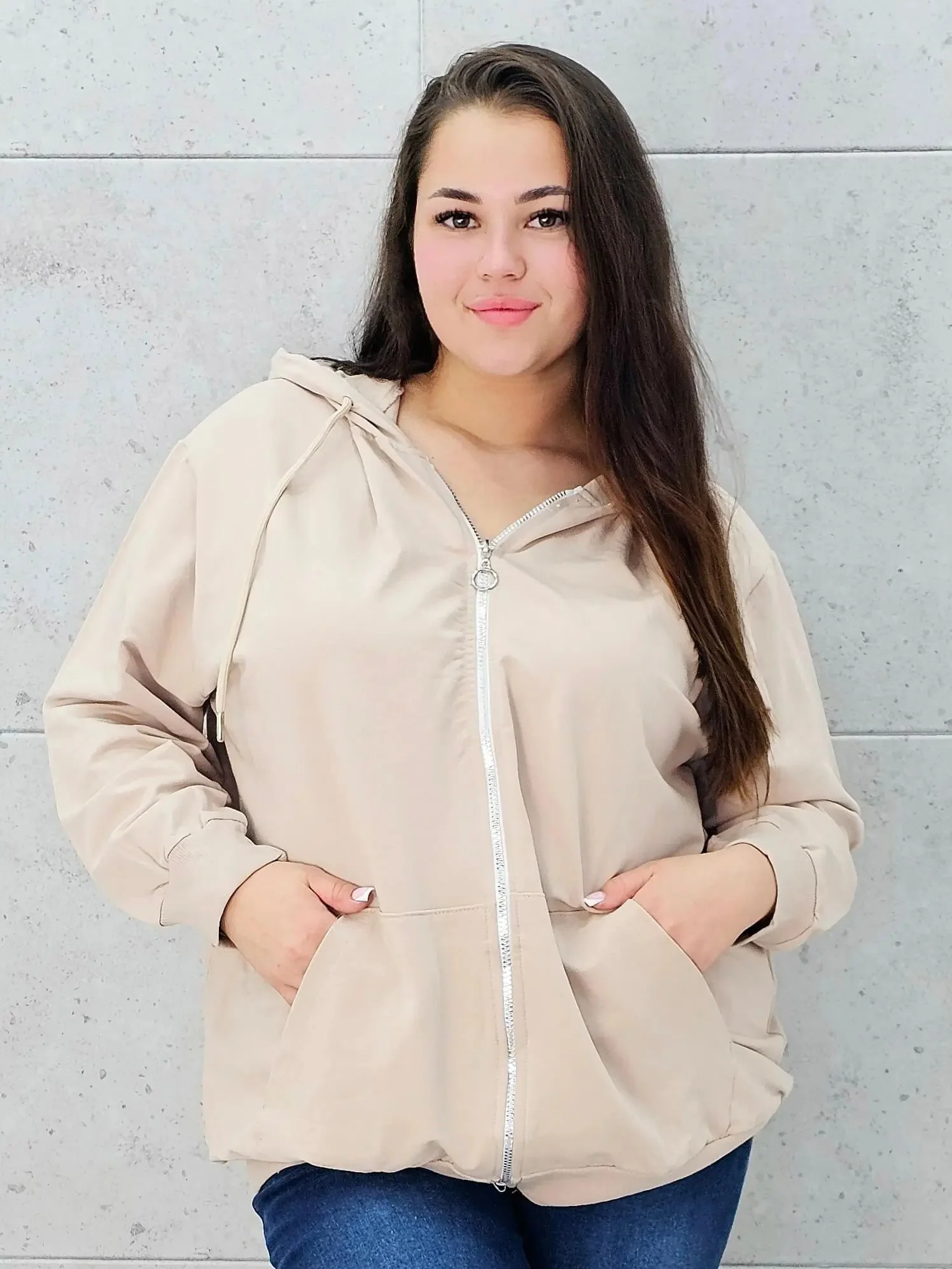 Bluza na Zamek Plus Size StylowaXL – Wygoda i Styl na Co Dzień - Image 16