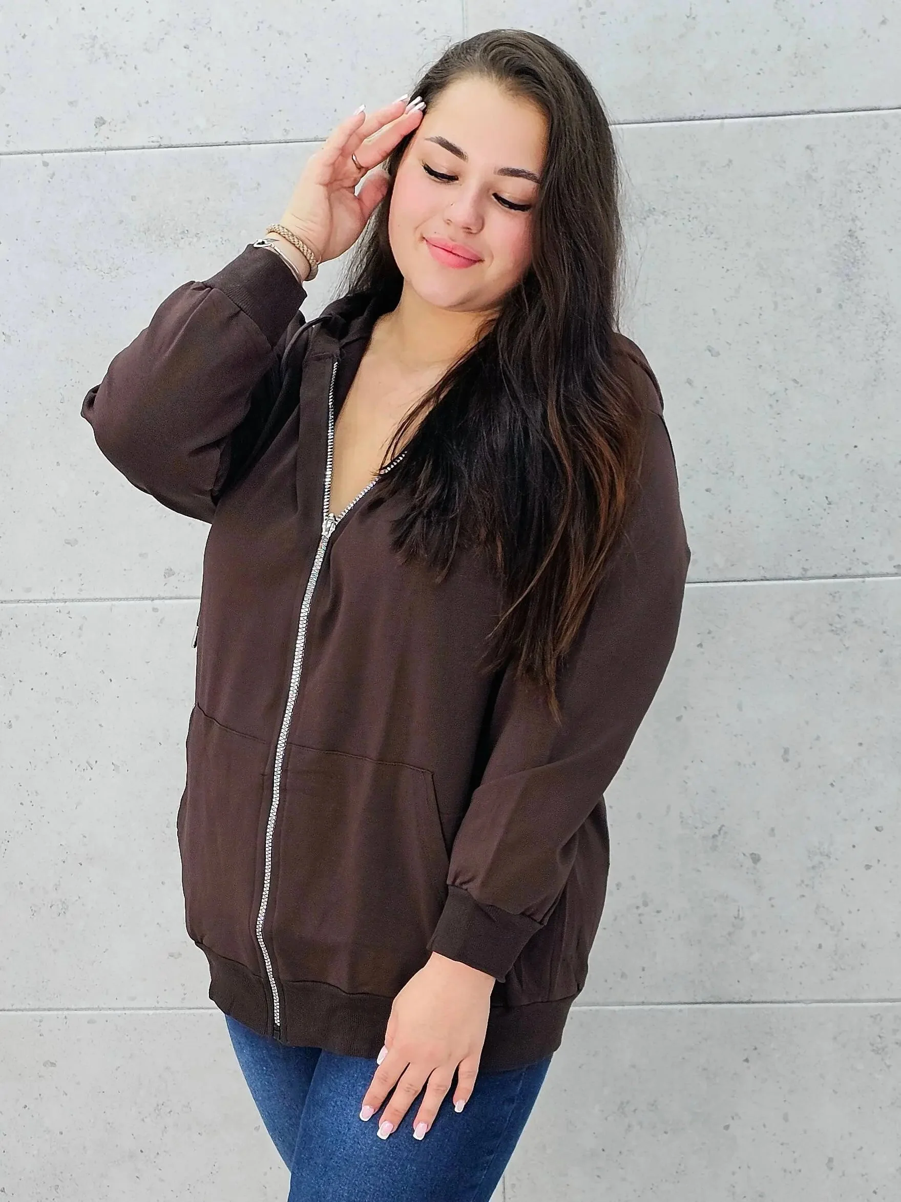 Bluza na Zamek Plus Size StylowaXL – Wygoda i Styl na Co Dzień - Image 23