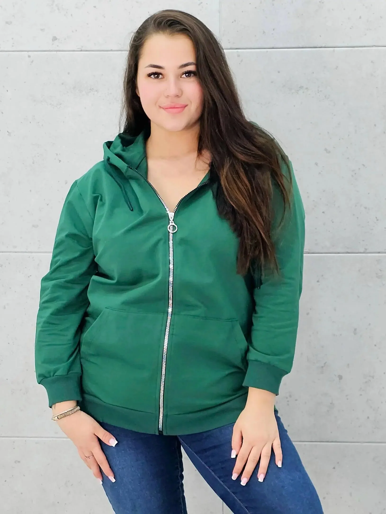 Bluza na Zamek Plus Size StylowaXL – Wygoda i Styl na Co Dzień - Image 25