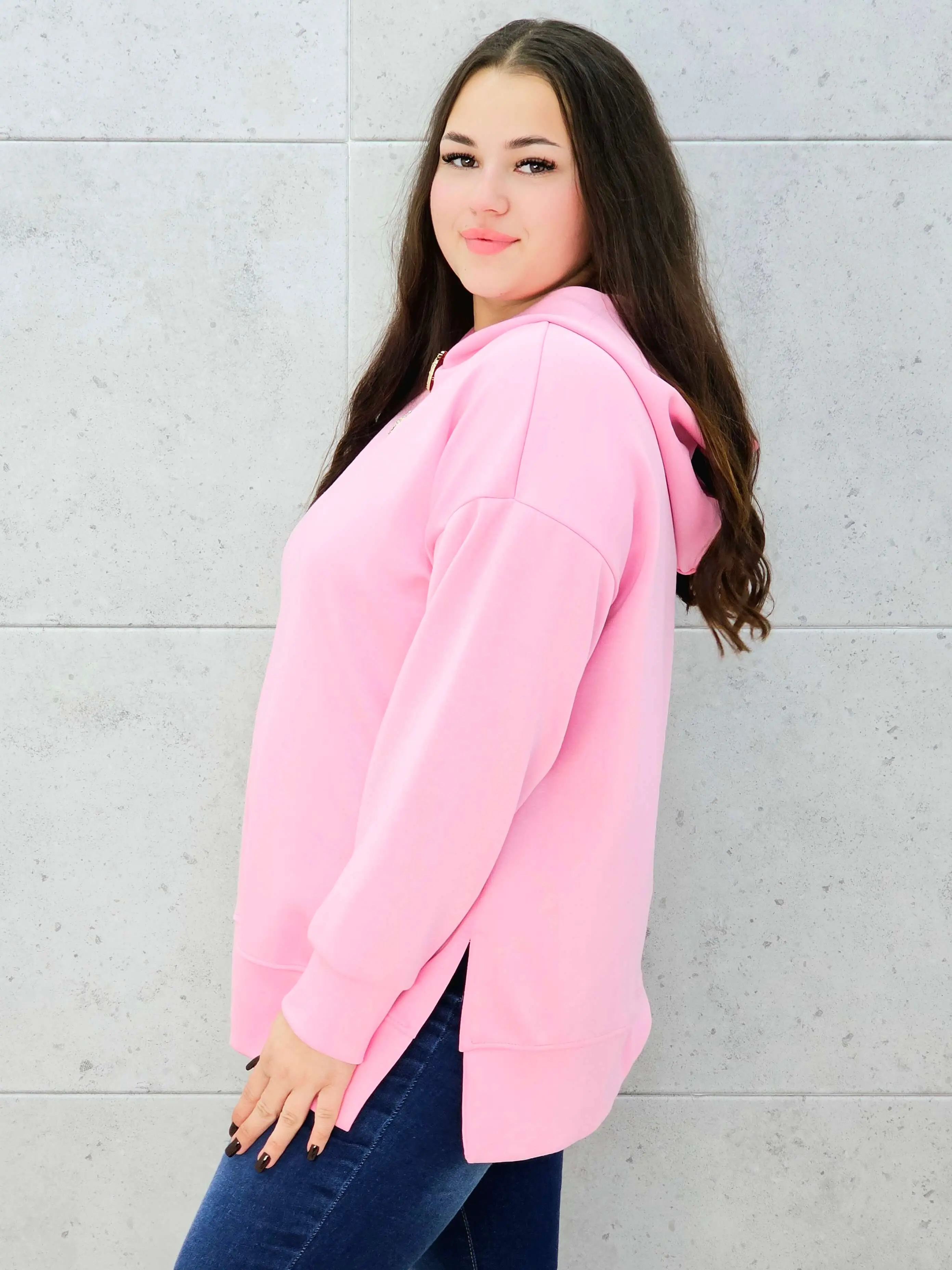 Bluza plus size z kapturem – wygodna bluza damska XXL - Image 5