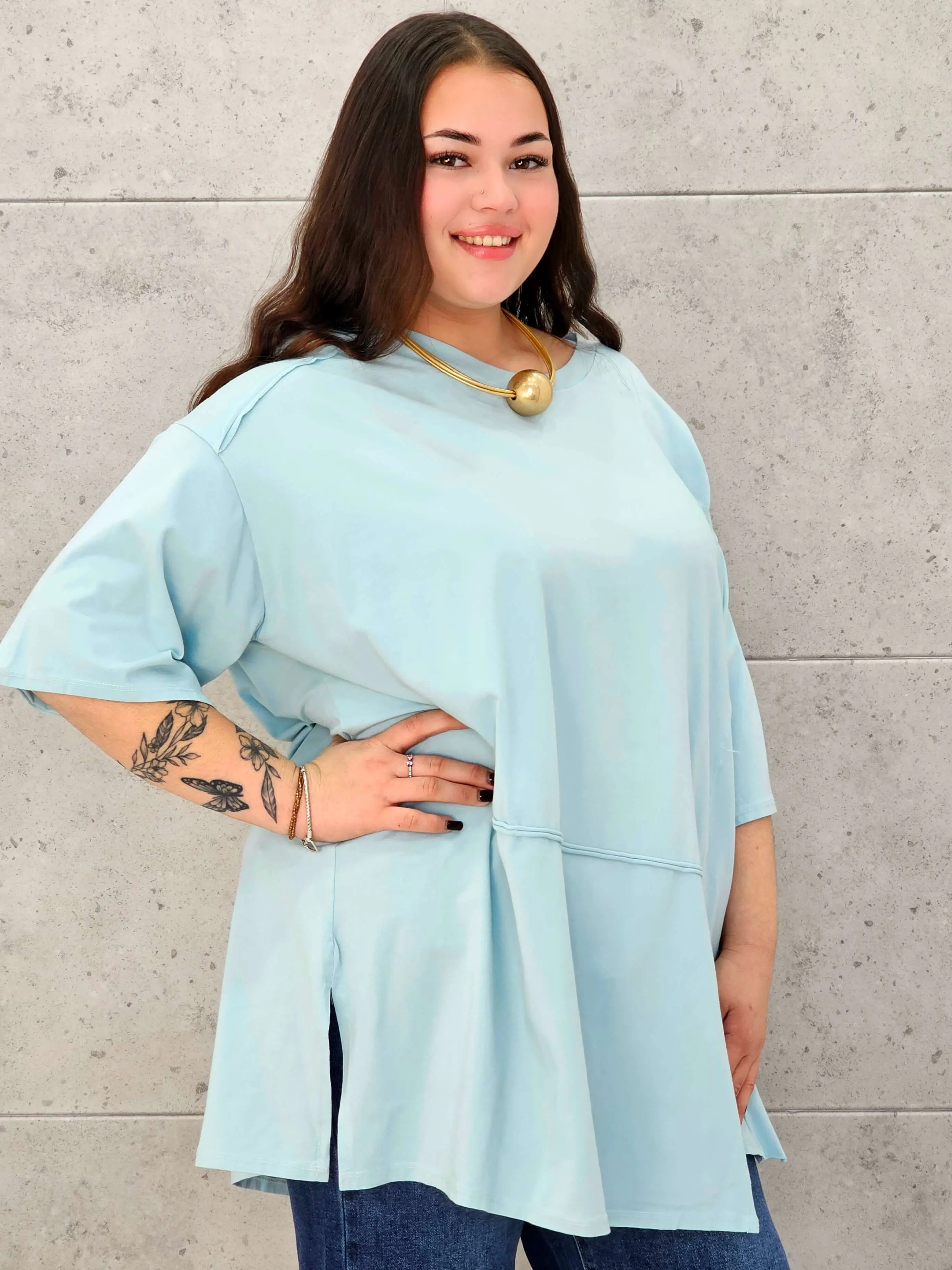Bluzka oversize plus size StylowaXL – lekkość, wygoda i modny look - Image 2