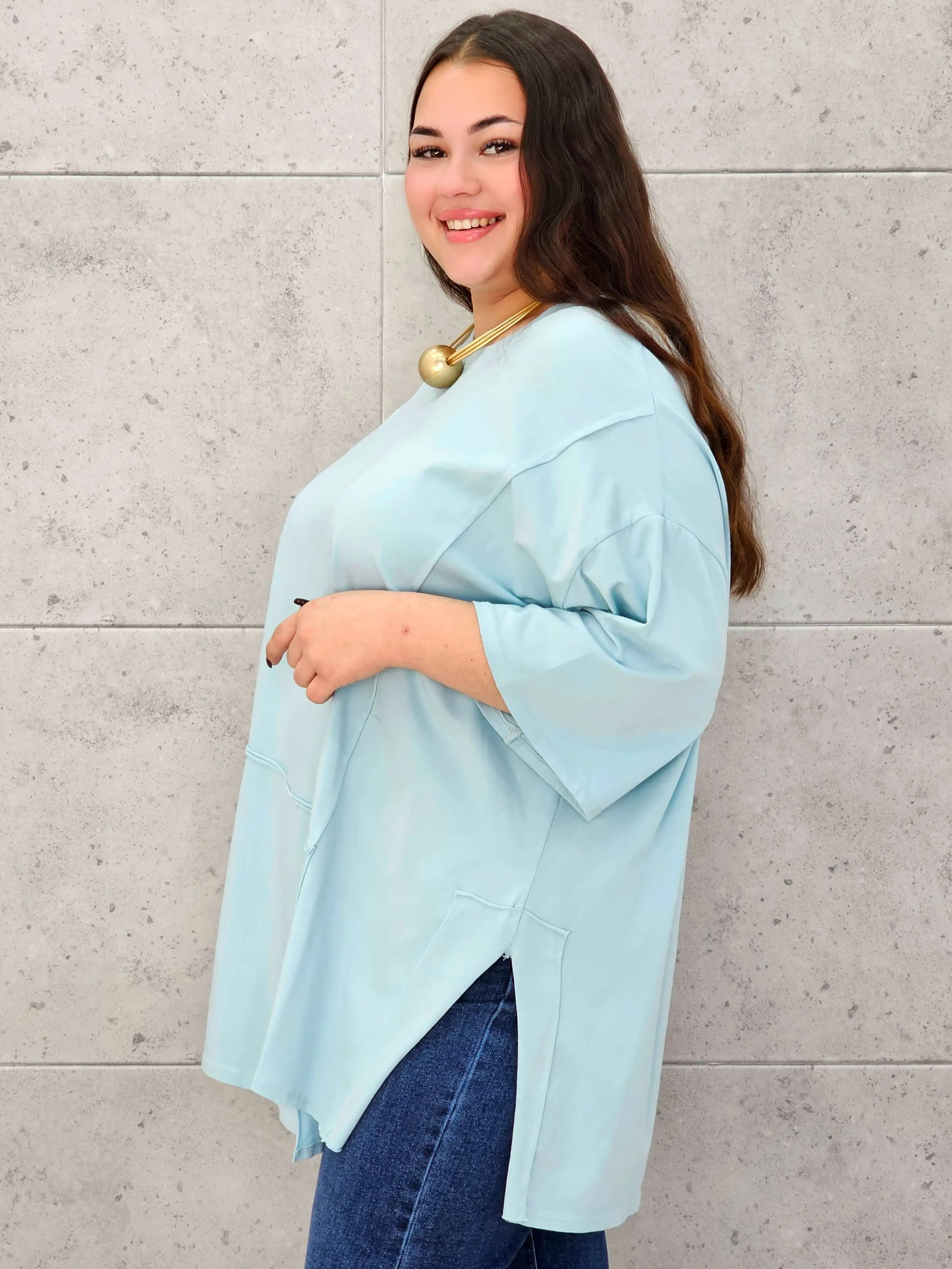 Bluzka oversize plus size StylowaXL – lekkość, wygoda i modny look - Image 3