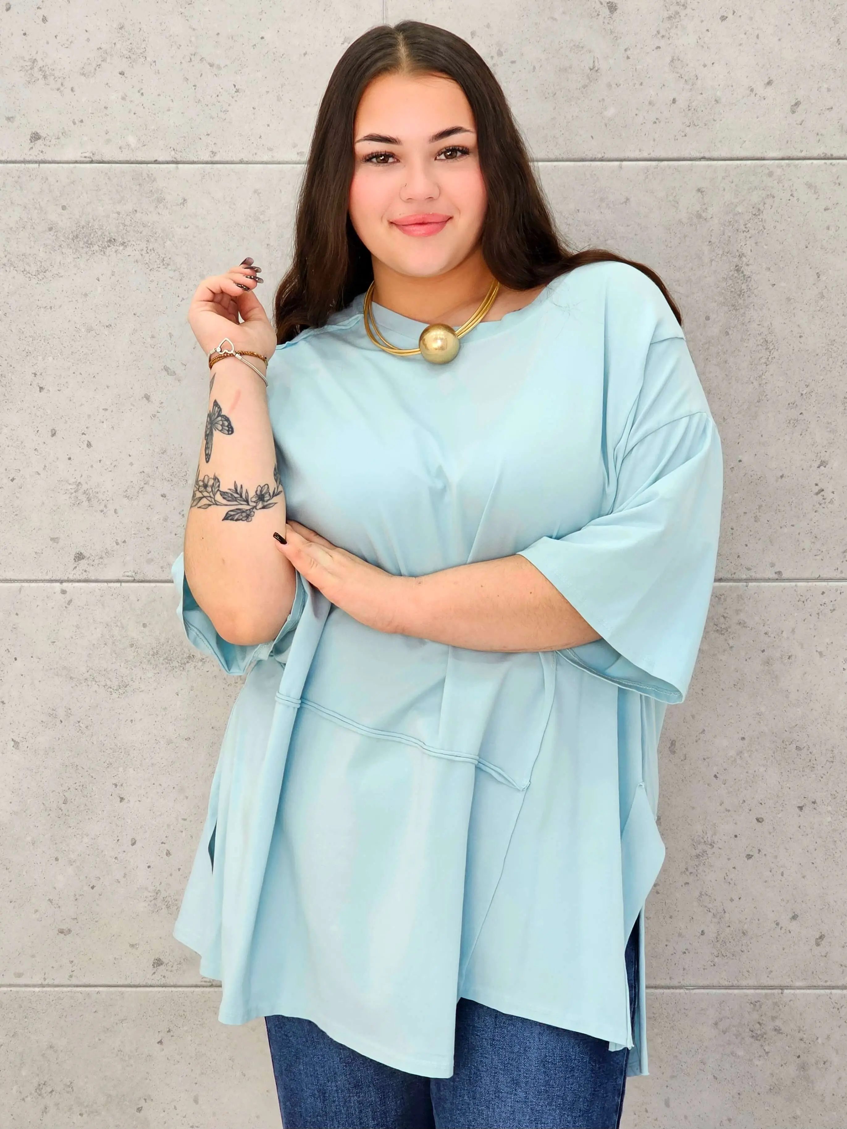 Bluzka oversize plus size StylowaXL – lekkość, wygoda i modny look - Image 5
