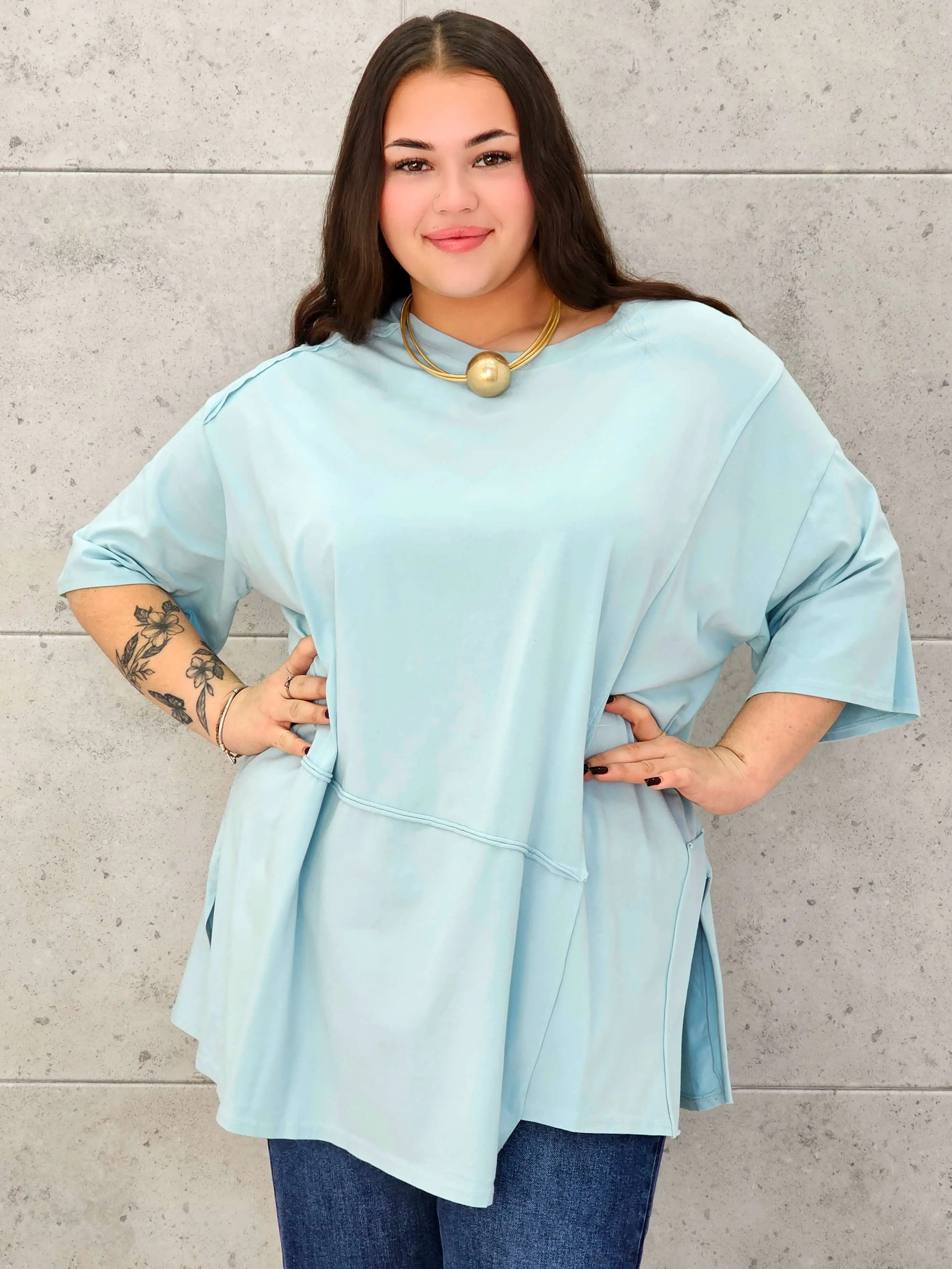 Bluzka oversize plus size StylowaXL – lekkość, wygoda i modny look - Image 6