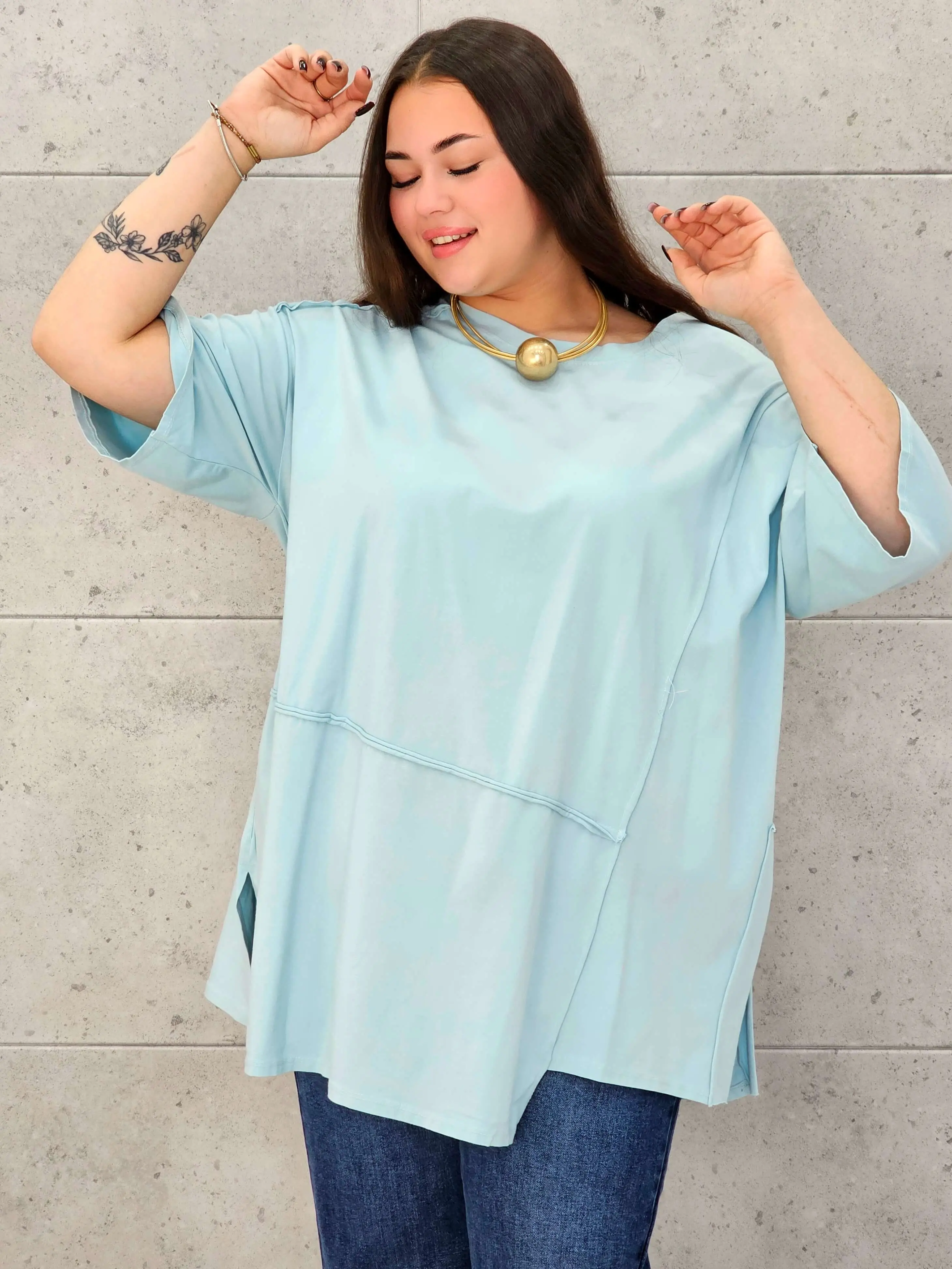 Bluzka oversize plus size StylowaXL – lekkość, wygoda i modny look - Image 7