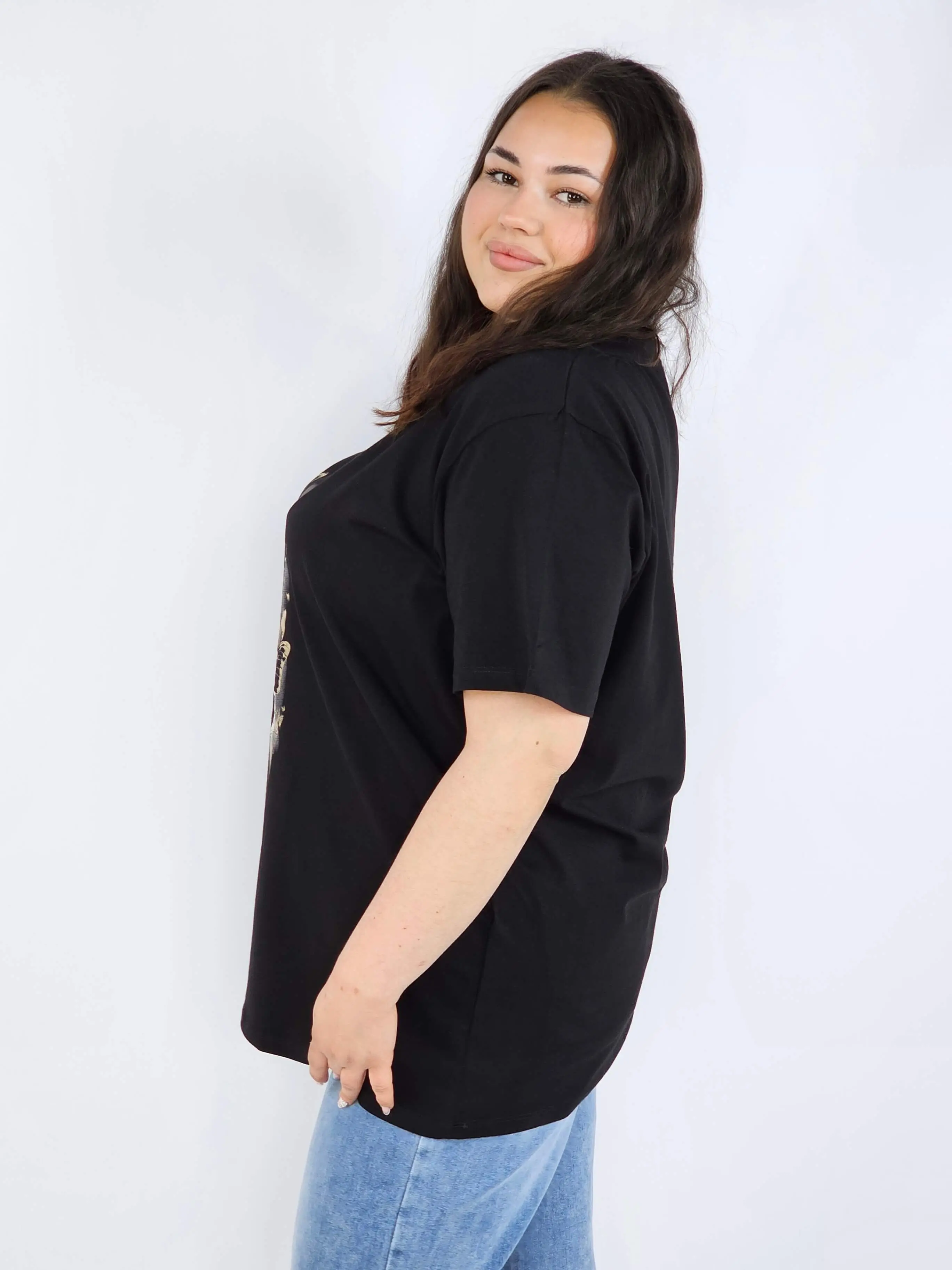 Bluzka plus size XXL z motywem motyli – kobieca i stylowa na co dzień - Image 12