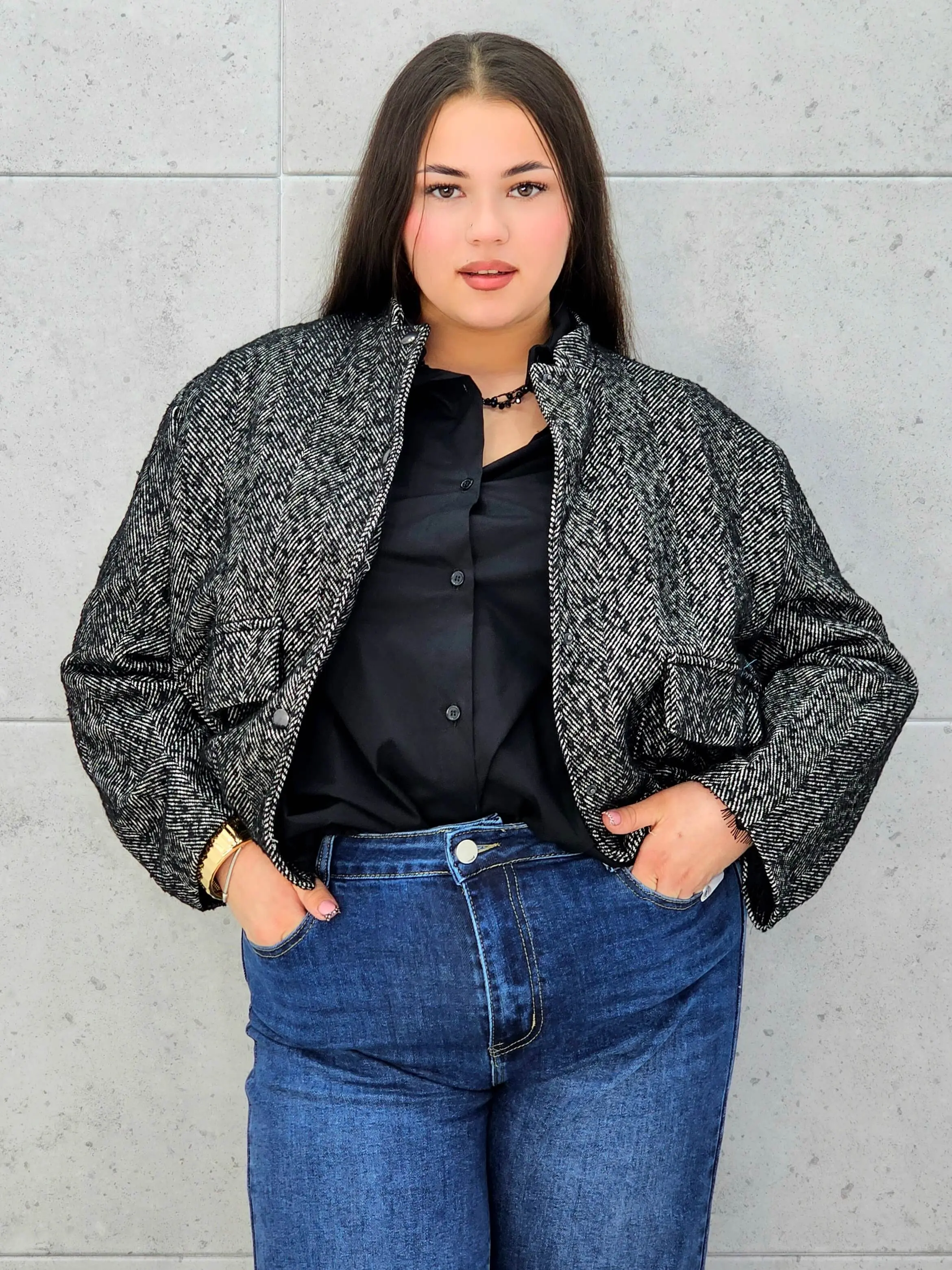 Bomberka plus size – modna i wygodna kurtka dla każdej kobiety - Image 6