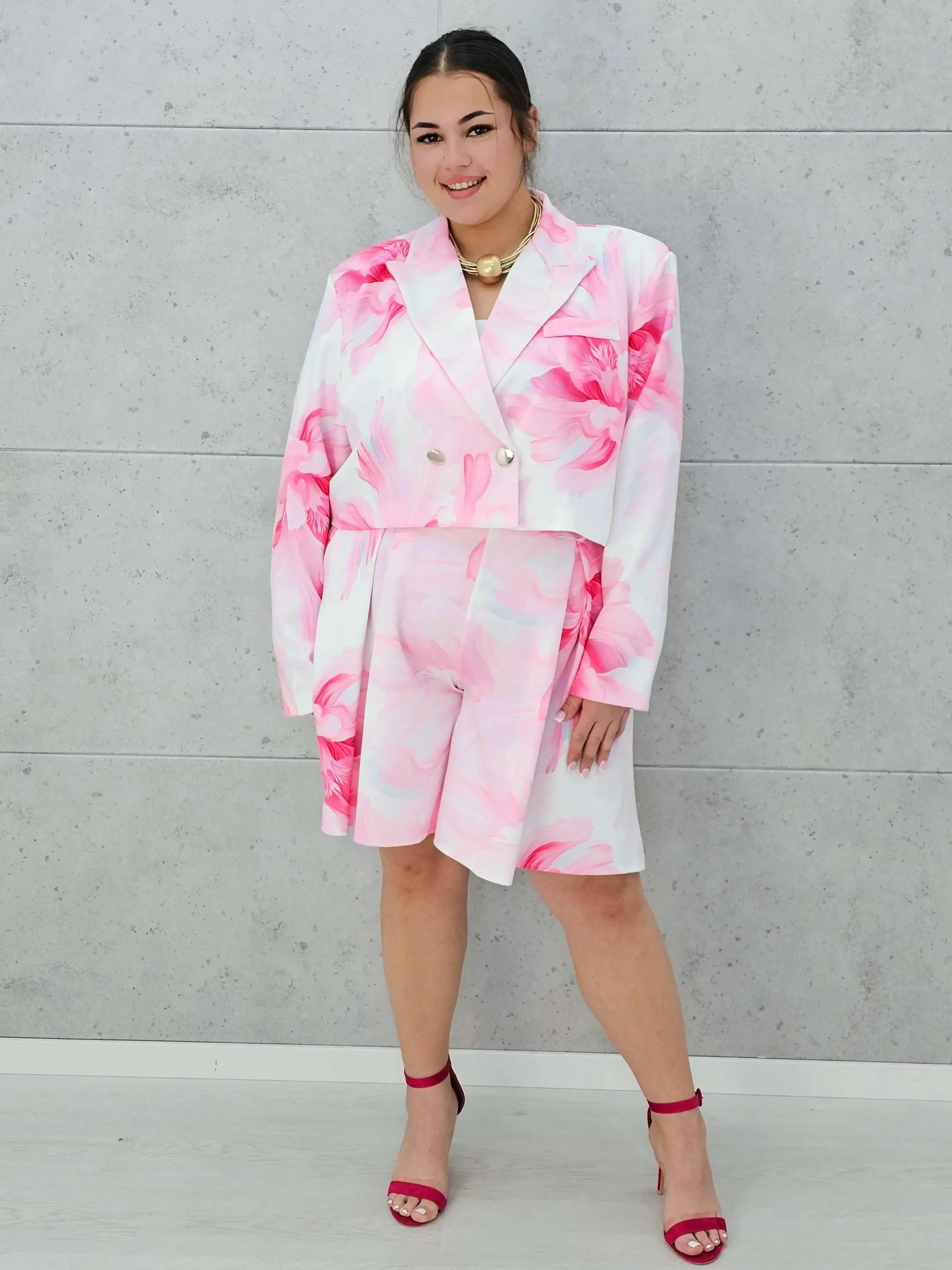 Komplet Plus Size StylowaXL – Elegancja i Świeżość w Letnim Stylu - Image 18