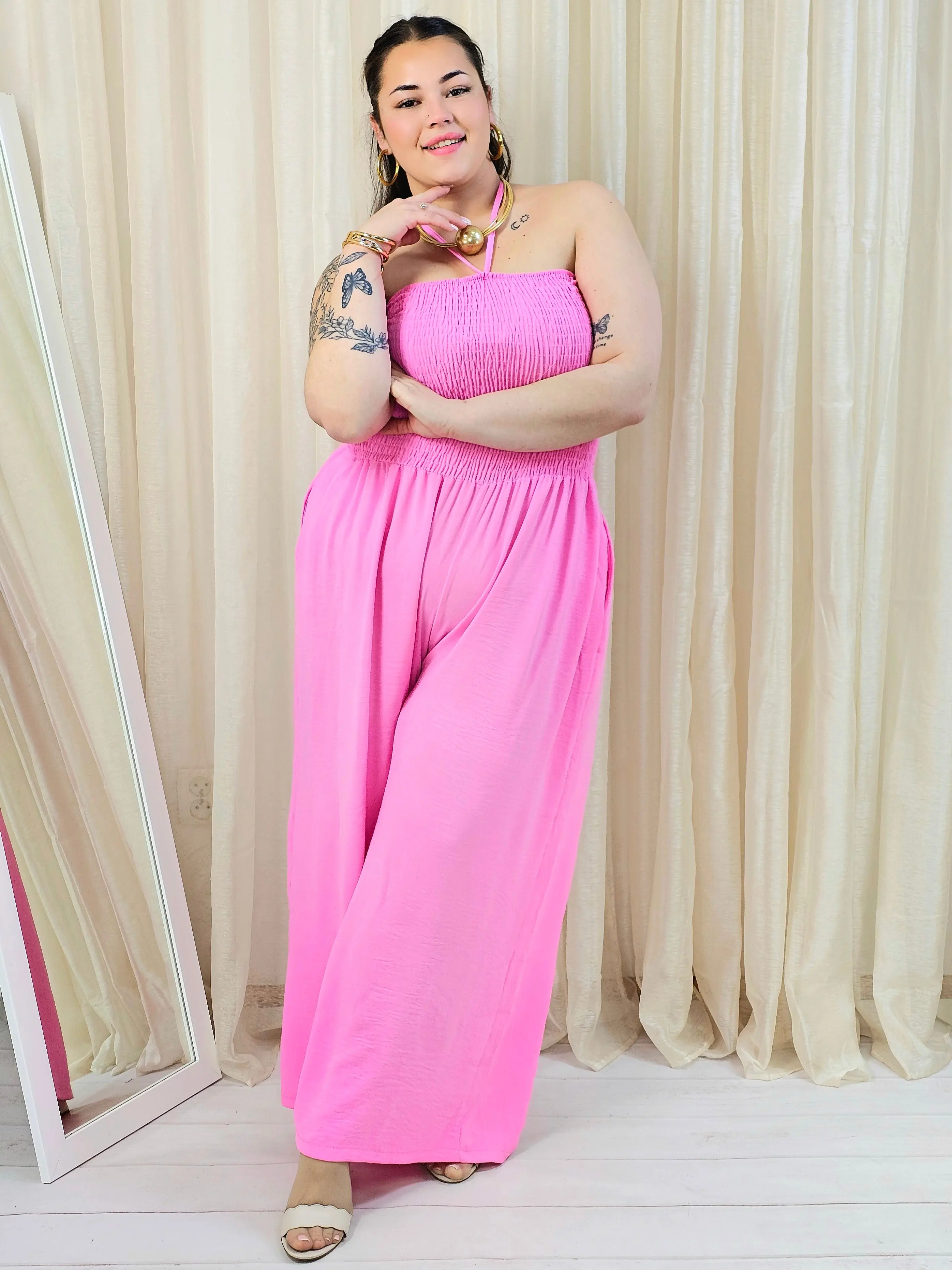 Kombinezon plus size z marszczeniem – wyrazista moda plus size - Image 14