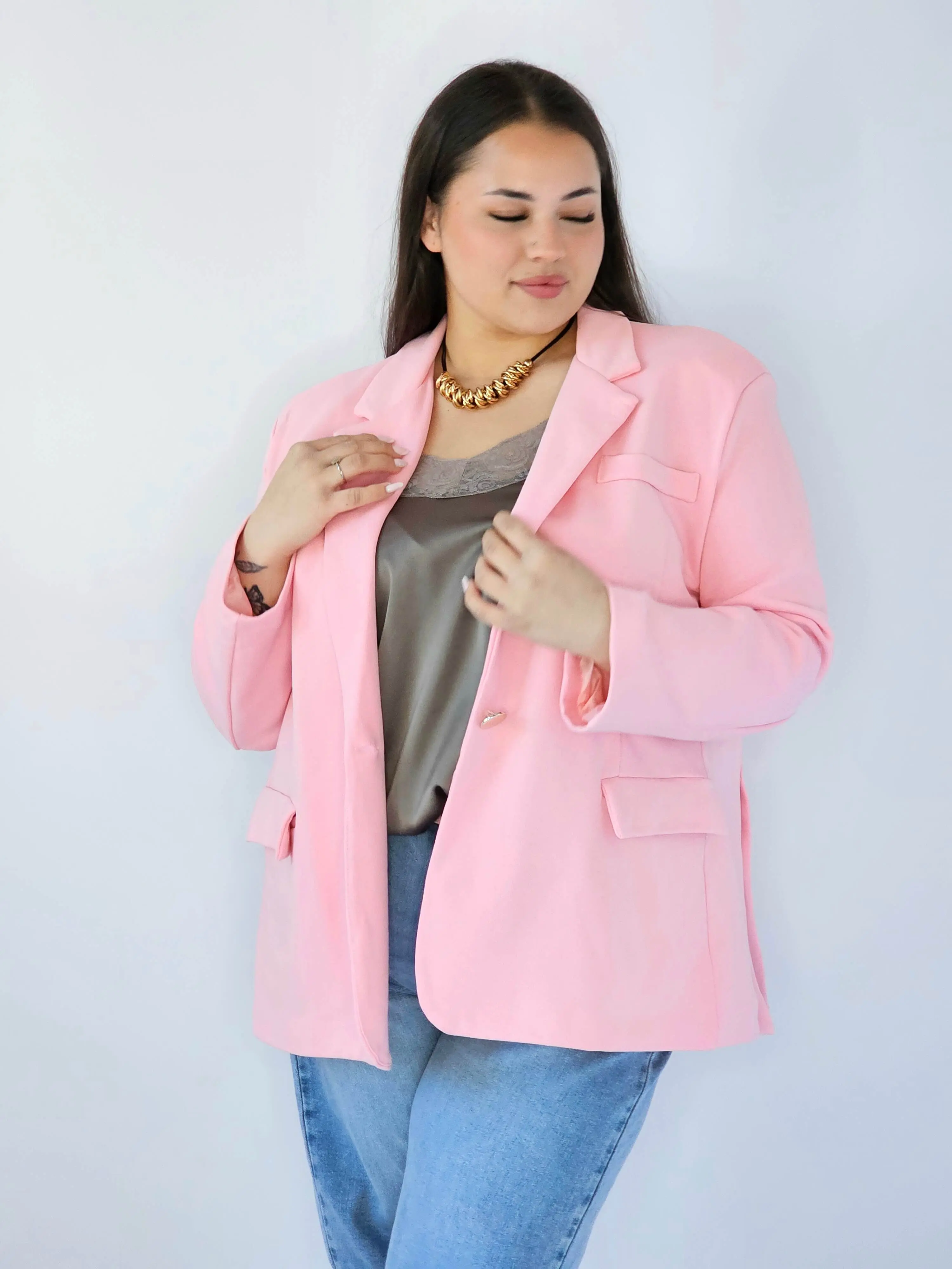 Marynarka plus size – elegancki fason dla kobiet XXL na każdą okazję - Image 6
