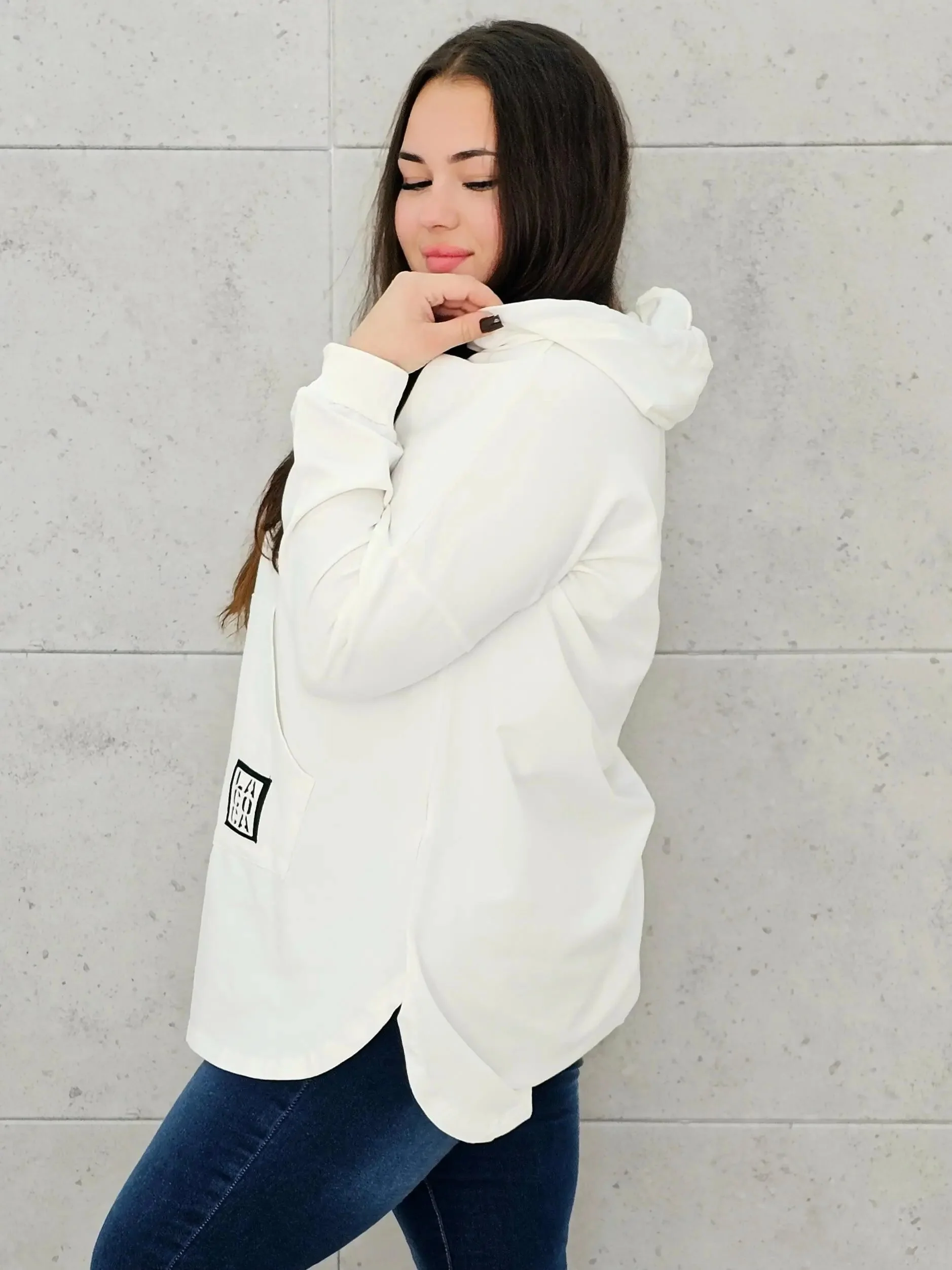 Bluza z kapturem z kieszenią kangurką - Image 9