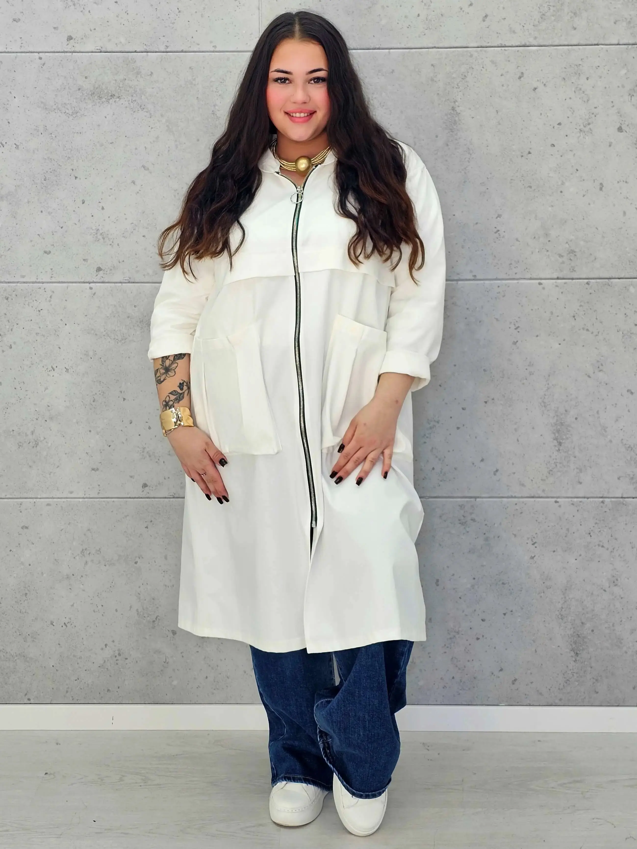 Płaszcz plus size StylowaXL – styl, komfort i kobieca elegancja - Image 10