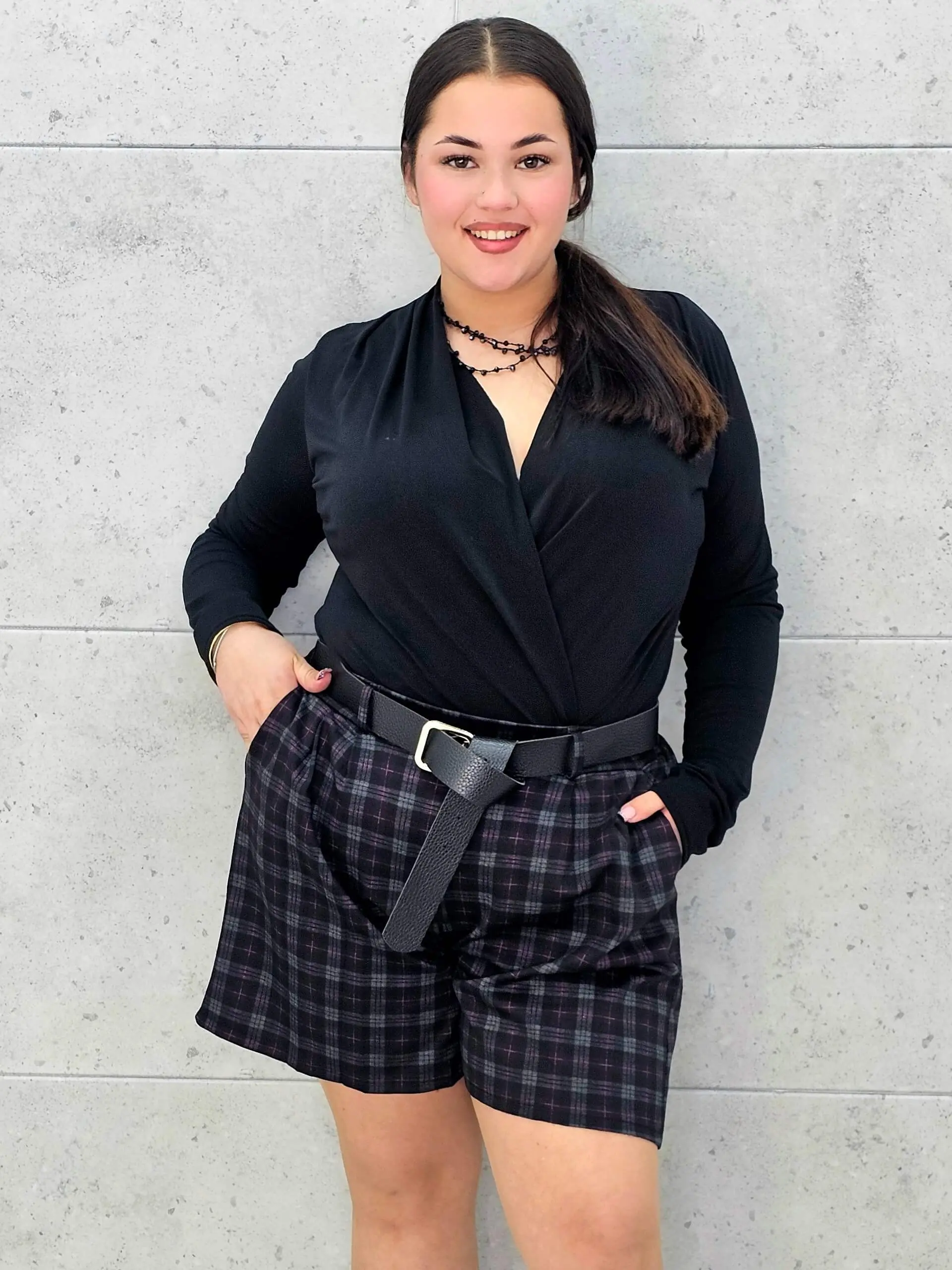 Spodenki plus size w kratę – elegancja i wygoda w modnym wydaniu Stylowa XL