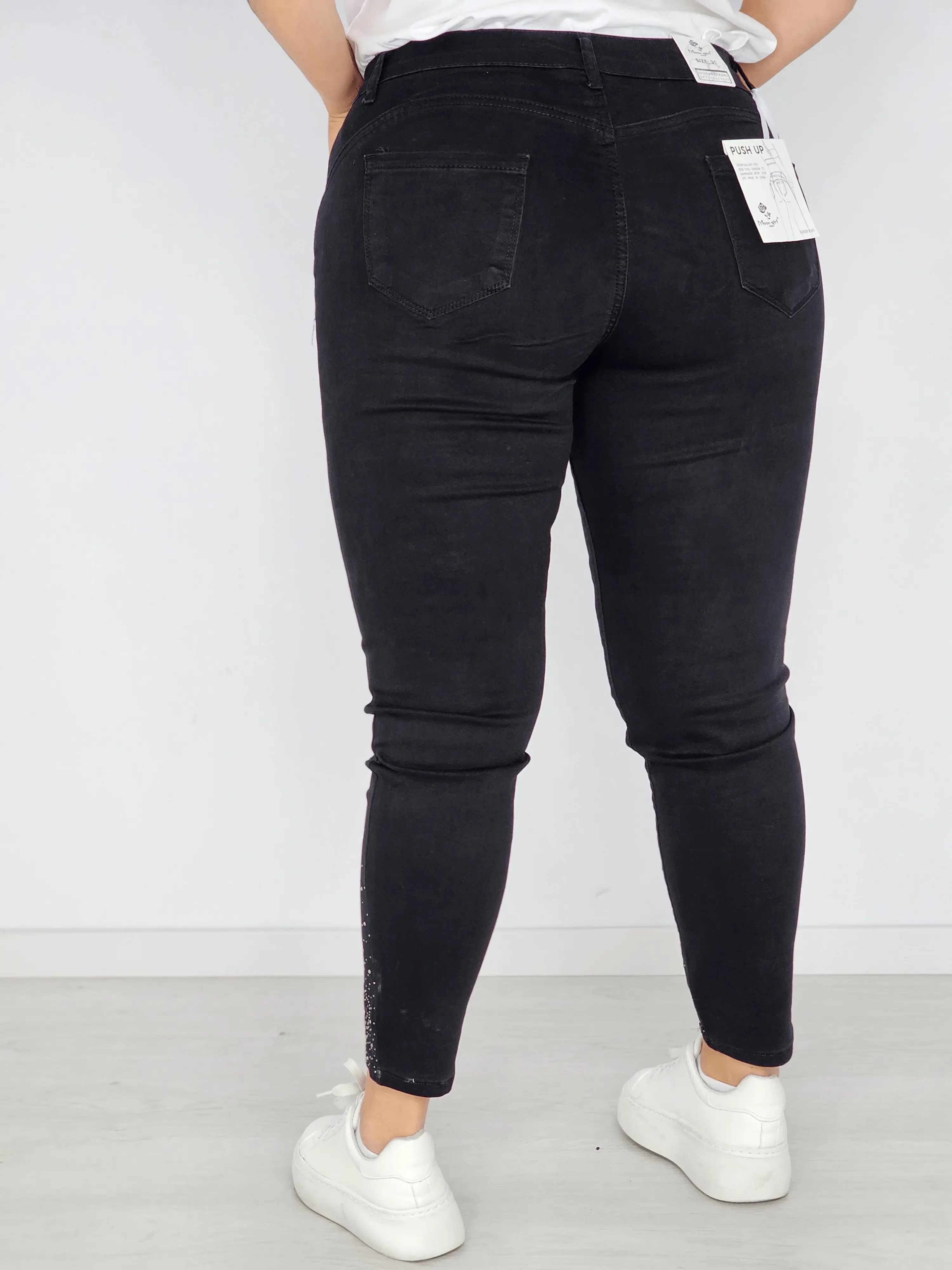 Spodnie Plus Size StylowaXL – Wysoki Stan i Wygoda dla Kobiet XXL - Image 3