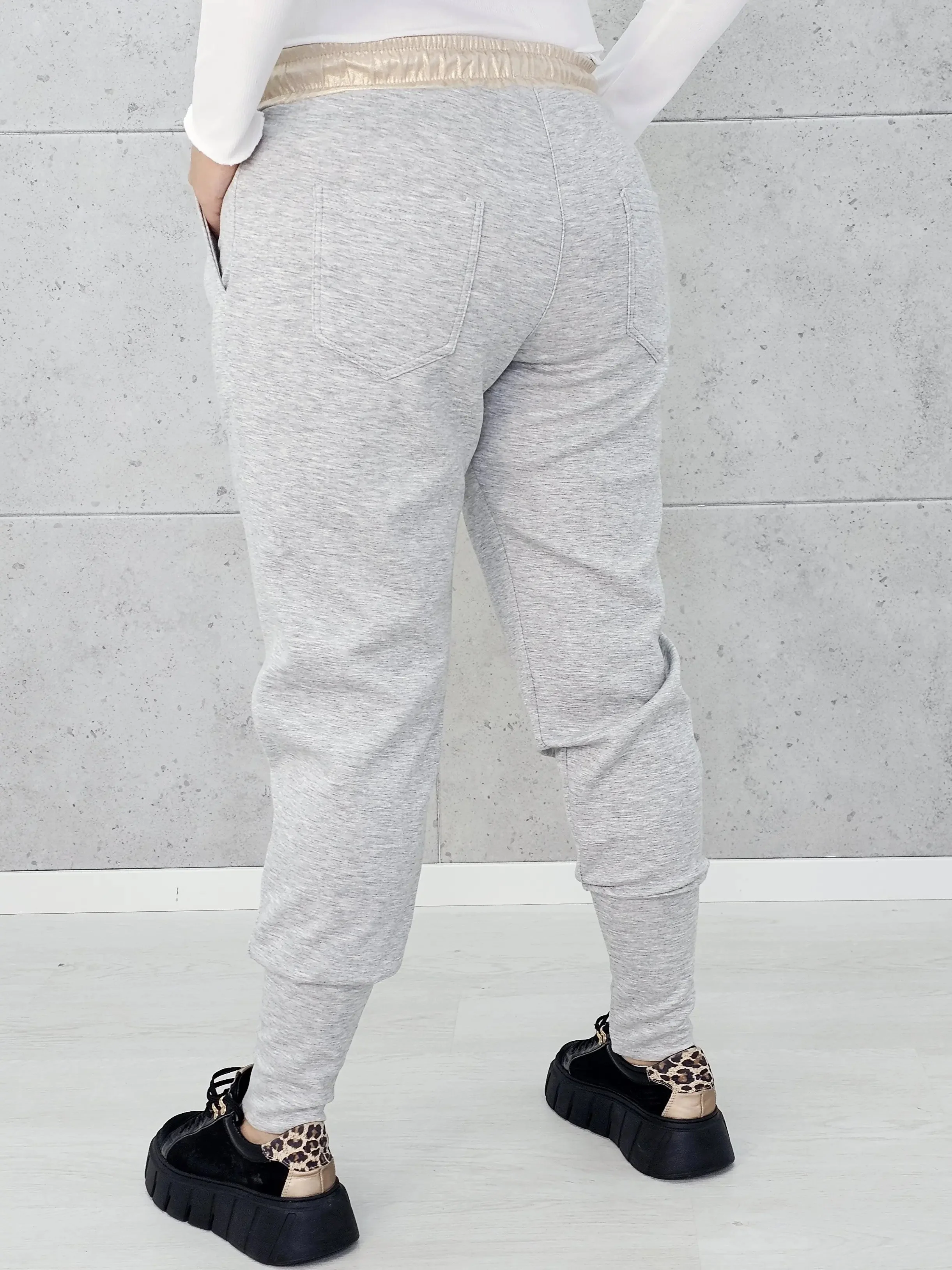Spodnie plus size z elastycznym pasem – wygodne spodnie damskie XXL - Image 18