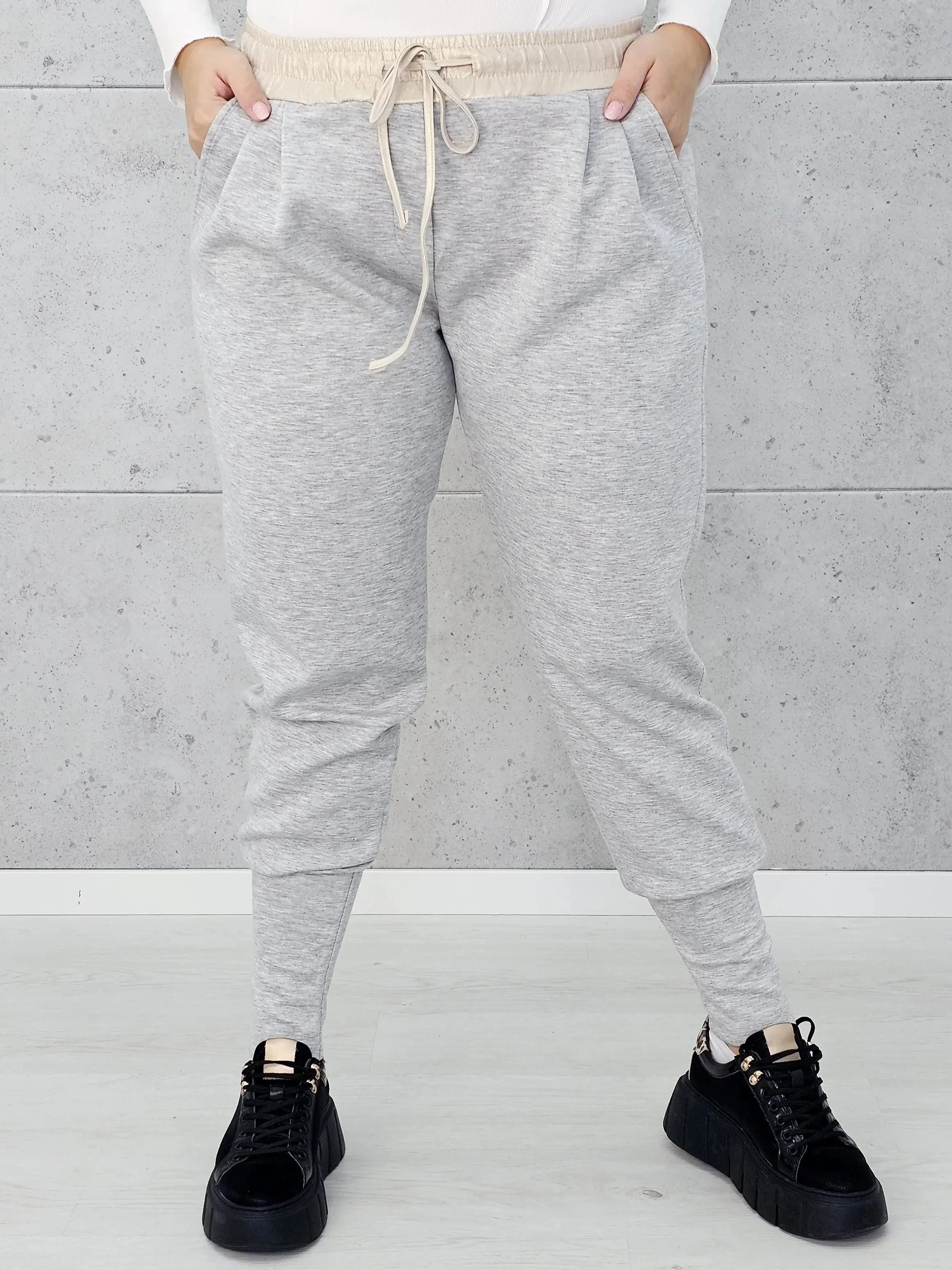 Spodnie plus size z elastycznym pasem – wygodne spodnie damskie XXL - Image 19