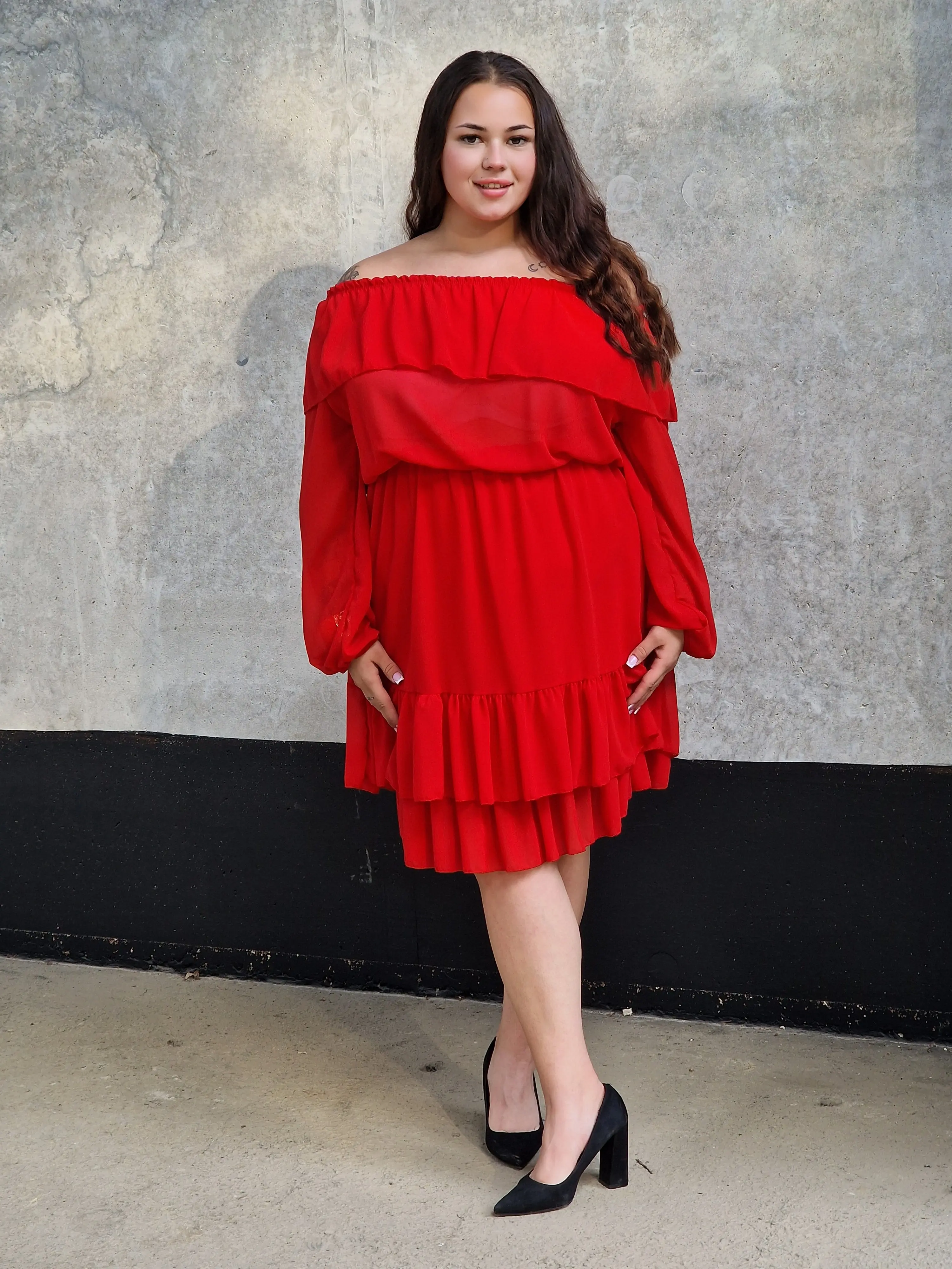 Sukienka hiszpanka plus size – zmysłowa, kobieca i modna propozycja na każdą okazję - Image 2