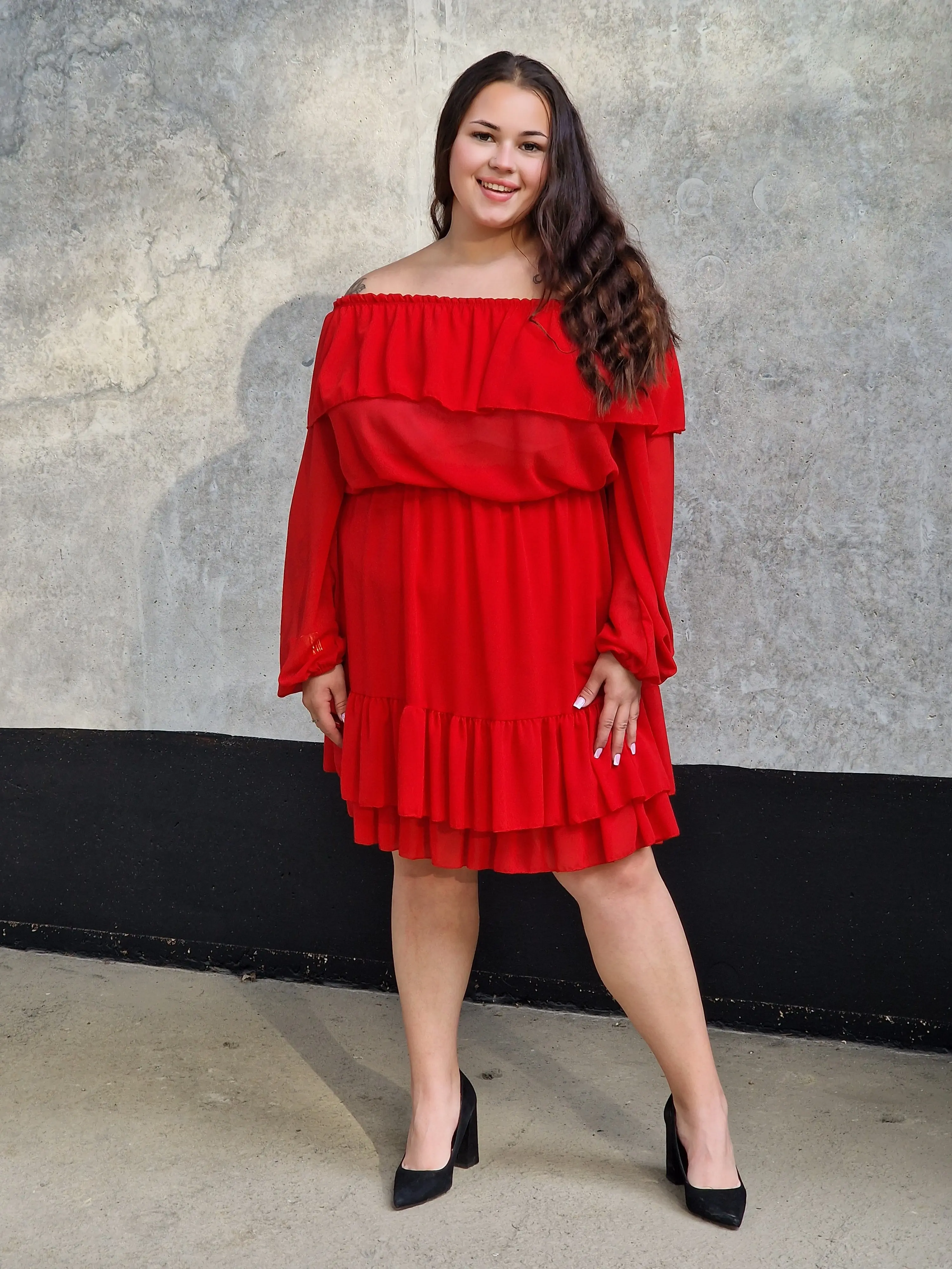 Sukienka hiszpanka plus size – zmysłowa, kobieca i modna propozycja na każdą okazję - Image 4