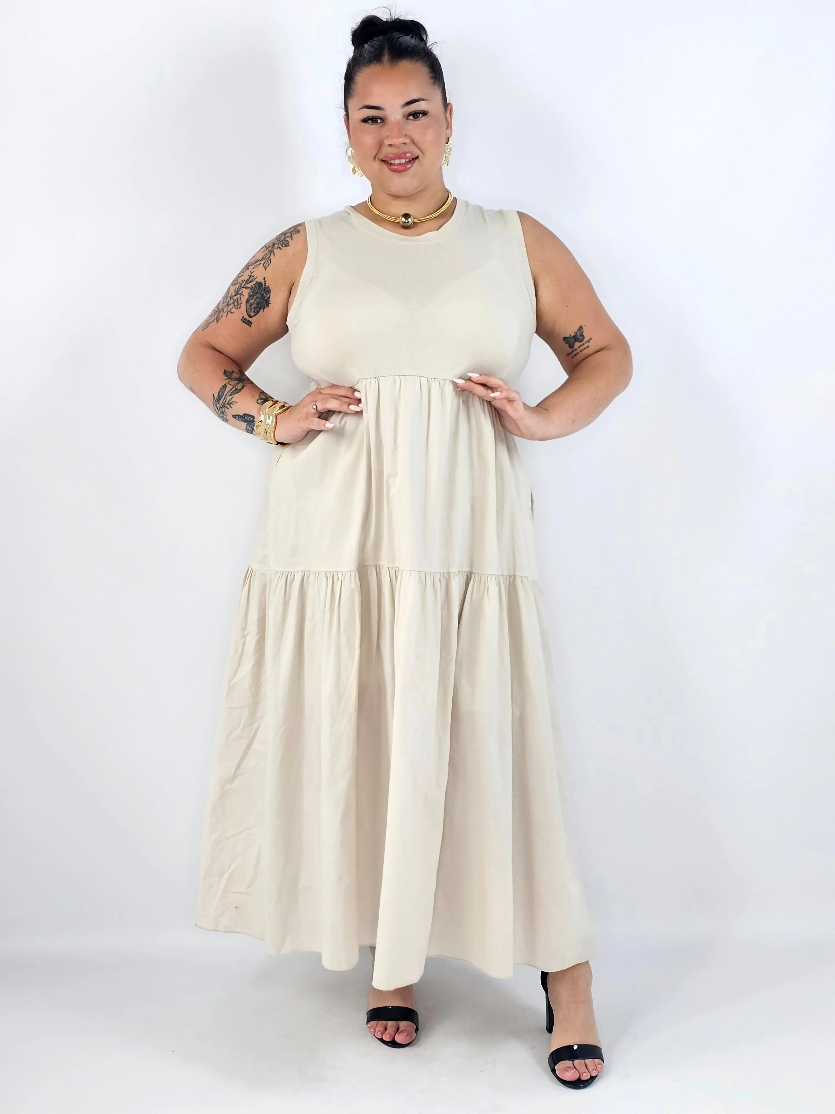 Sukienka maxi plus size – bawełniana lekkość na każdą okazję - Image 12