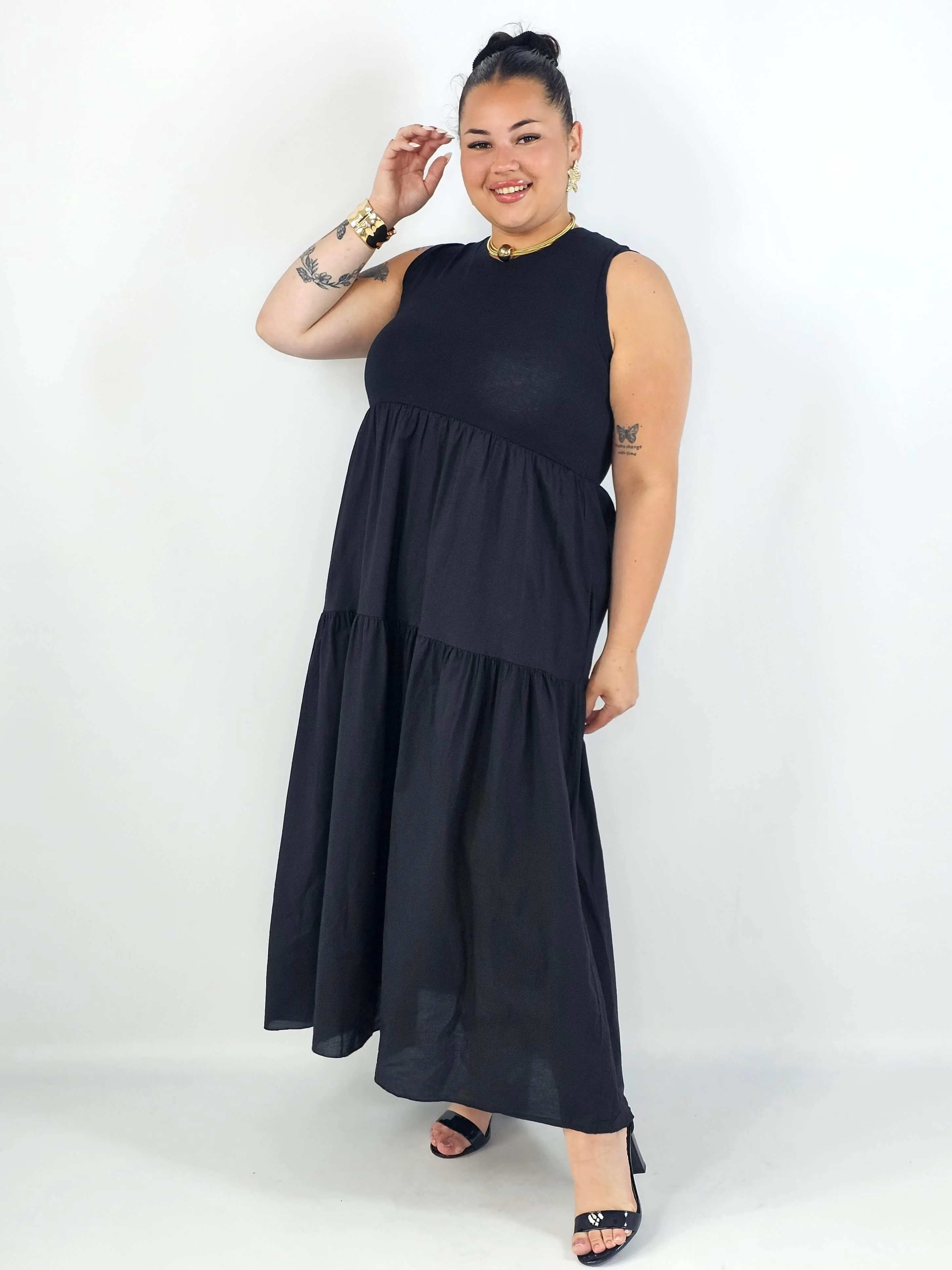 Sukienka maxi plus size – bawełniana lekkość na każdą okazję - Image 7