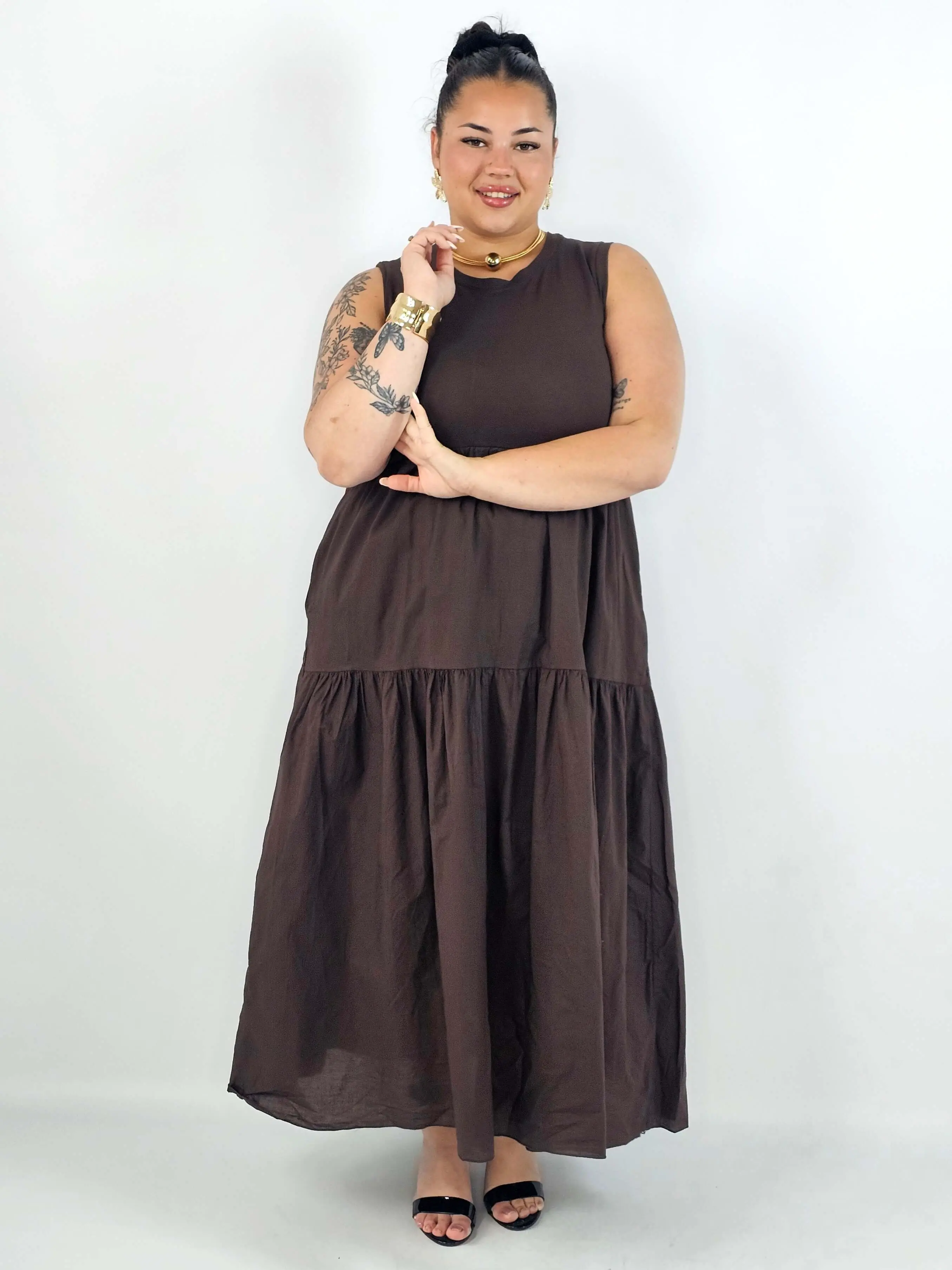 Sukienka maxi plus size – bawełniana lekkość na każdą okazję - Image 8