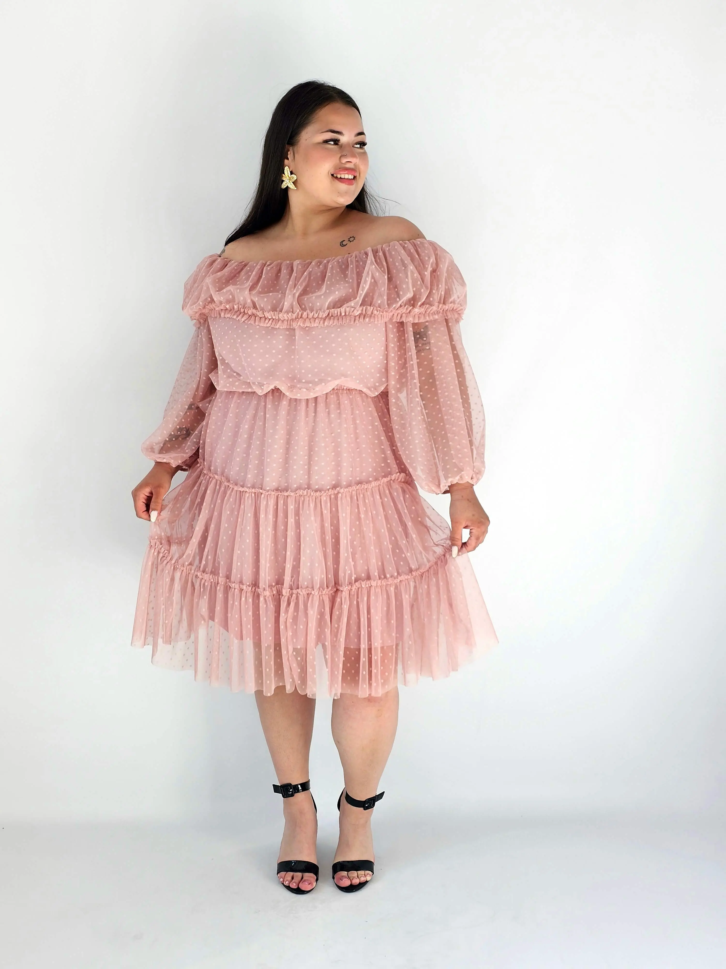 Sukienka Plus Size Hiszpanka – Kobiecy I Elegancki Model Na Wyjątkowe Okazje