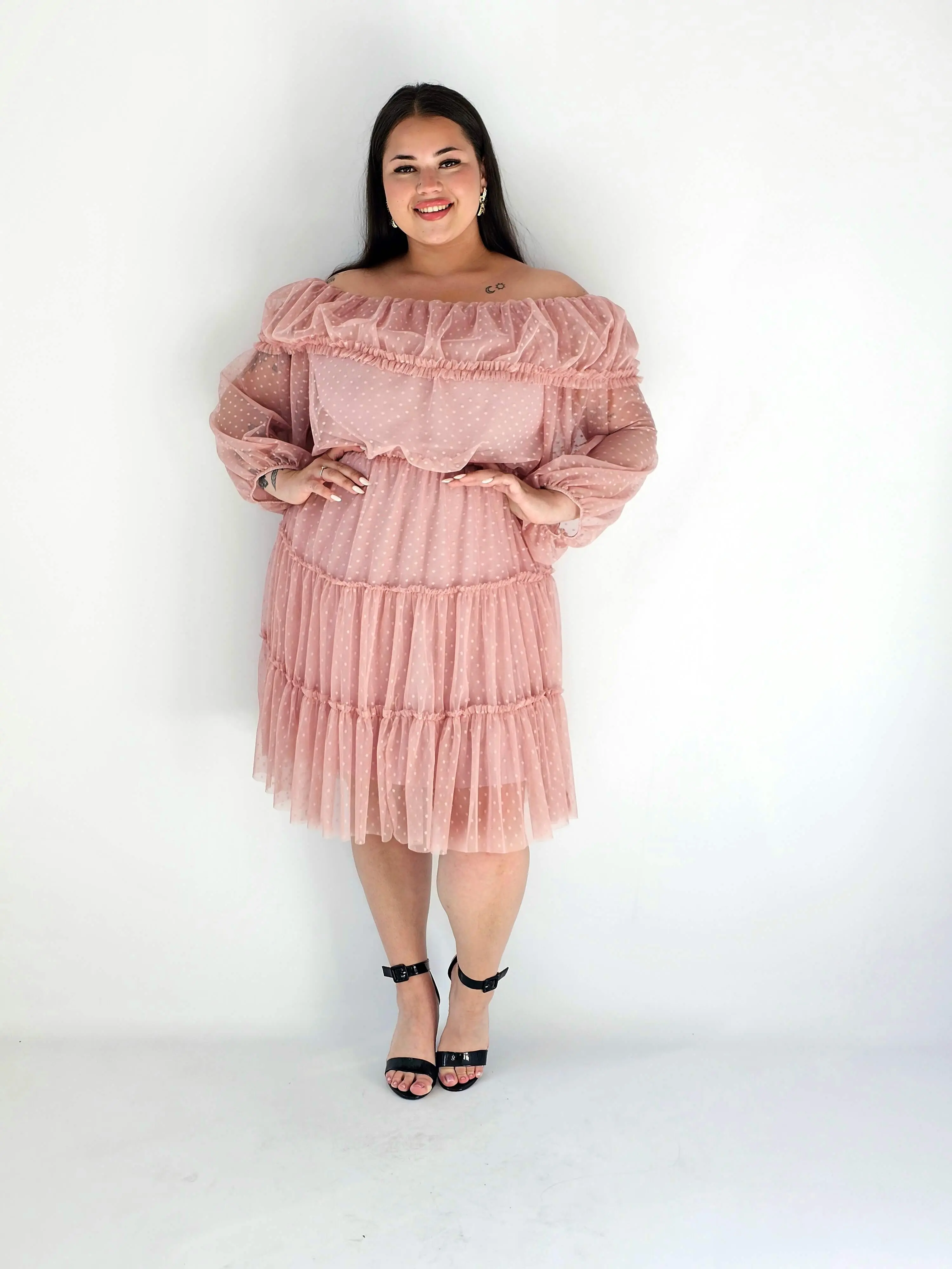 Sukienka Plus Size Hiszpanka – Kobiecy I Elegancki Model Na Wyjątkowe Okazje - Image 7