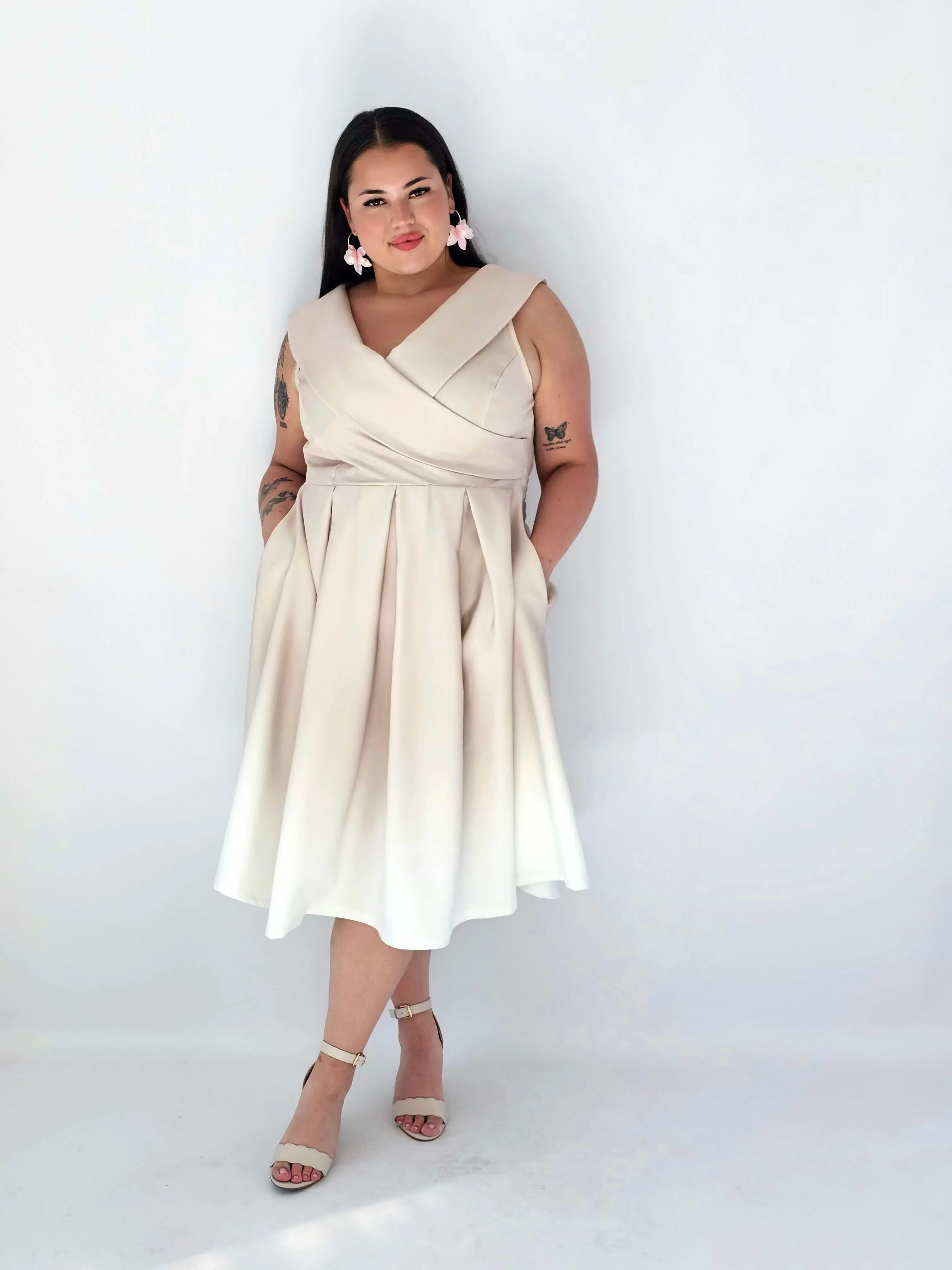 Sukienka Plus Size Ombre Rozkloszowana – Cudowna I Wyjątkowa Kreacja, Która Zachwyca Elegancją - Image 6