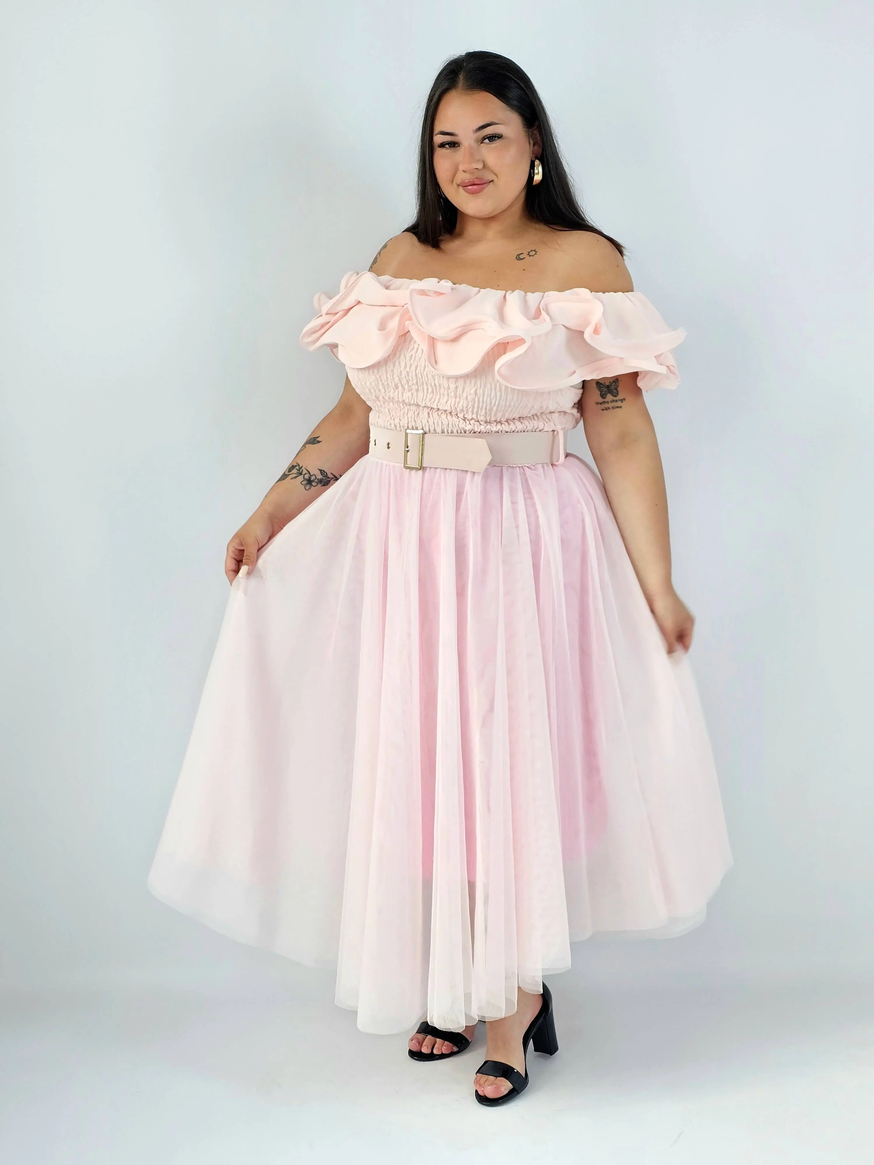 Sukienka plus size – tiulowa księżniczka na wyjątkowe okazje