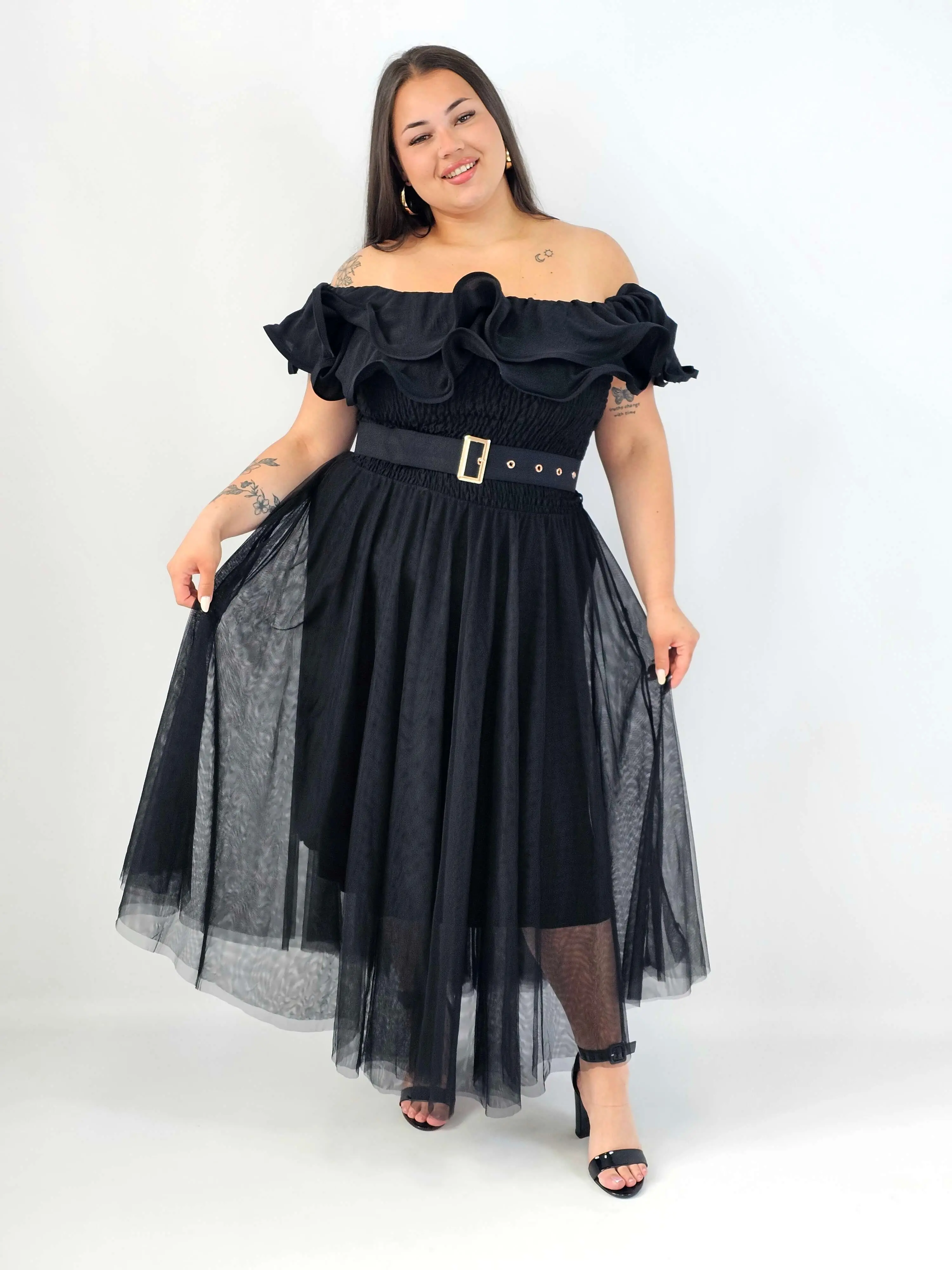 Sukienka plus size – tiulowa księżniczka na wyjątkowe okazje - Image 9