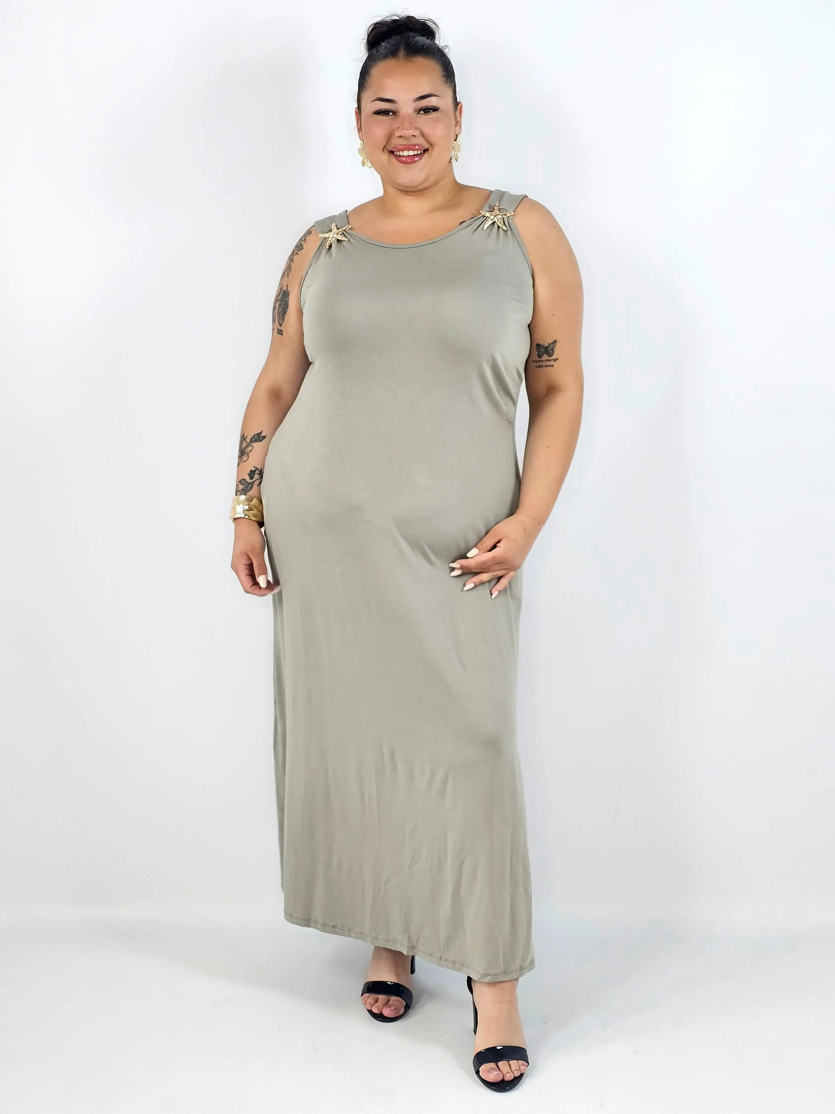 Sukienka plus size – wygodny fason podkreślający kobiecą sylwetkę XXL - Image 3