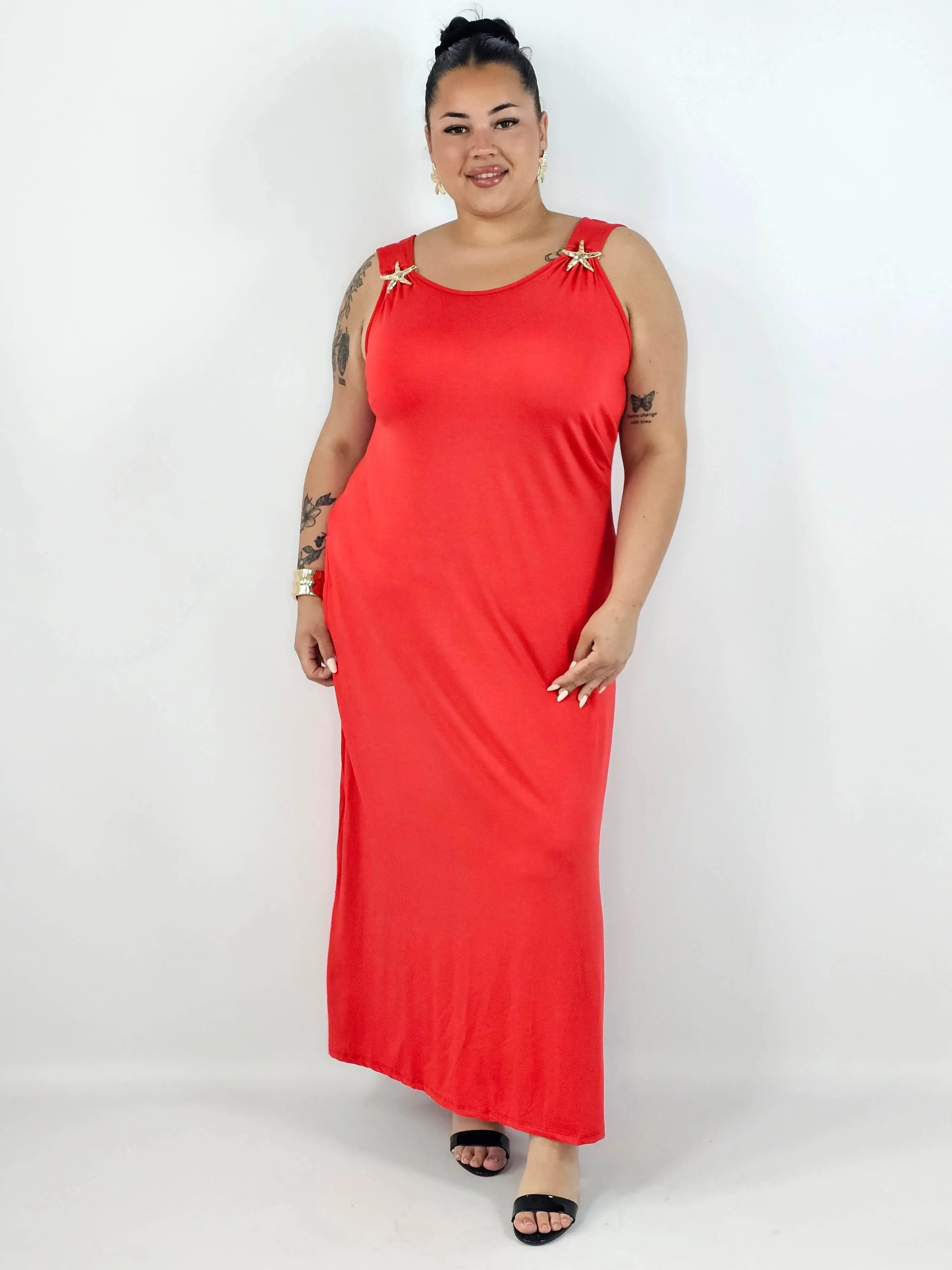 Sukienka plus size – wygodny fason podkreślający kobiecą sylwetkę XXL - Image 4