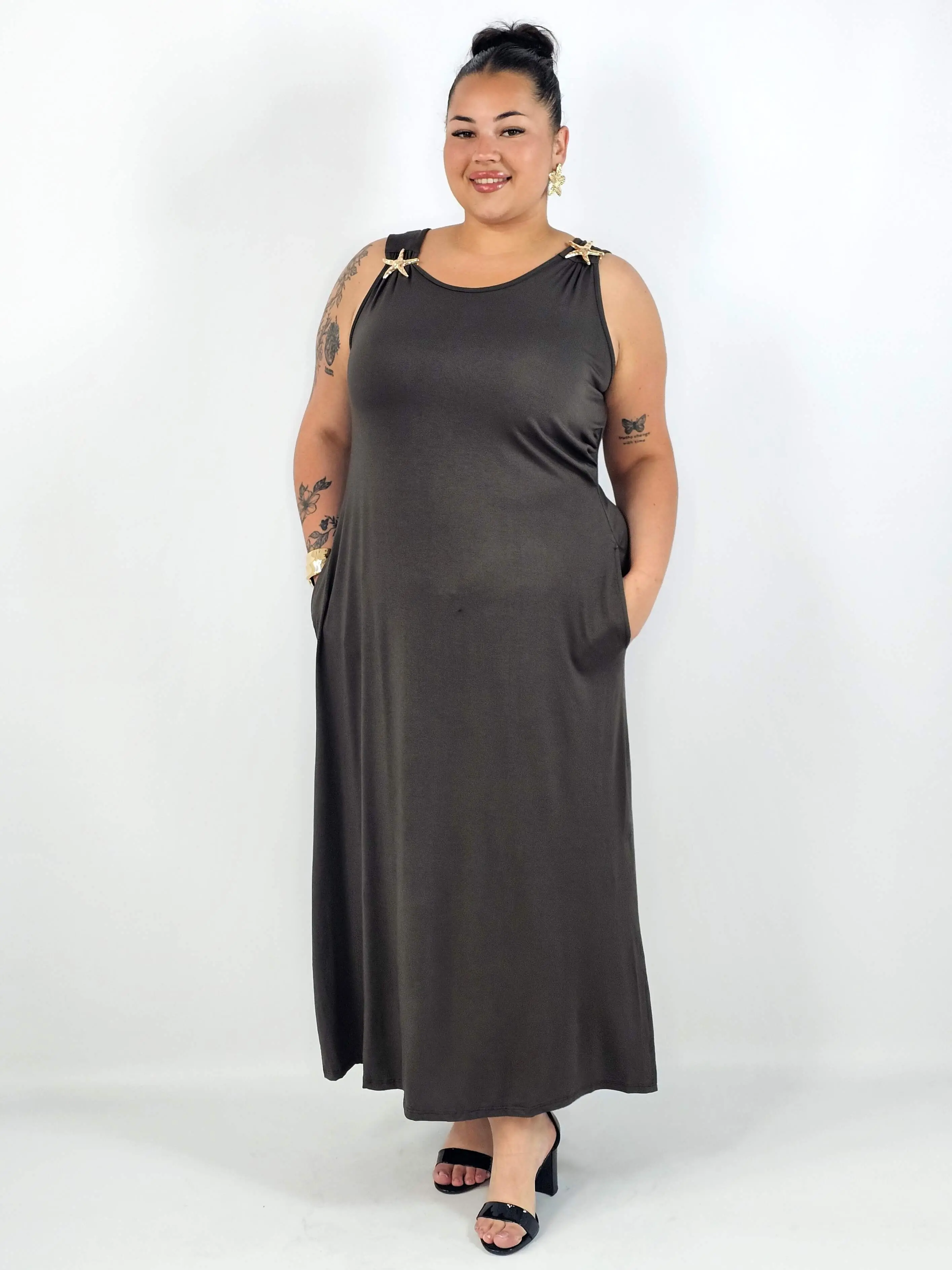 Sukienka plus size – wygodny fason podkreślający kobiecą sylwetkę XXL - Image 6