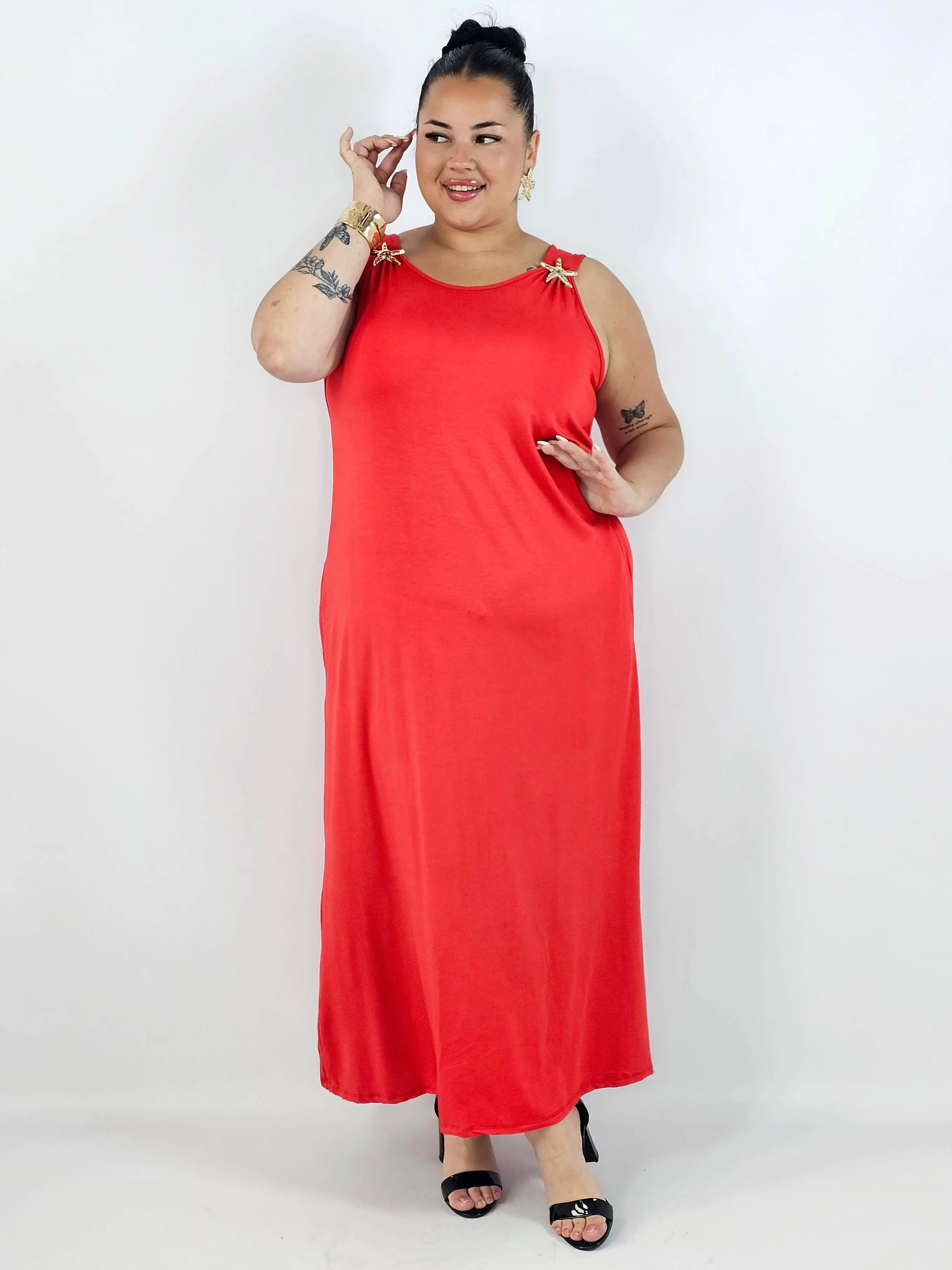 Sukienka plus size – wygodny fason podkreślający kobiecą sylwetkę XXL - Image 8