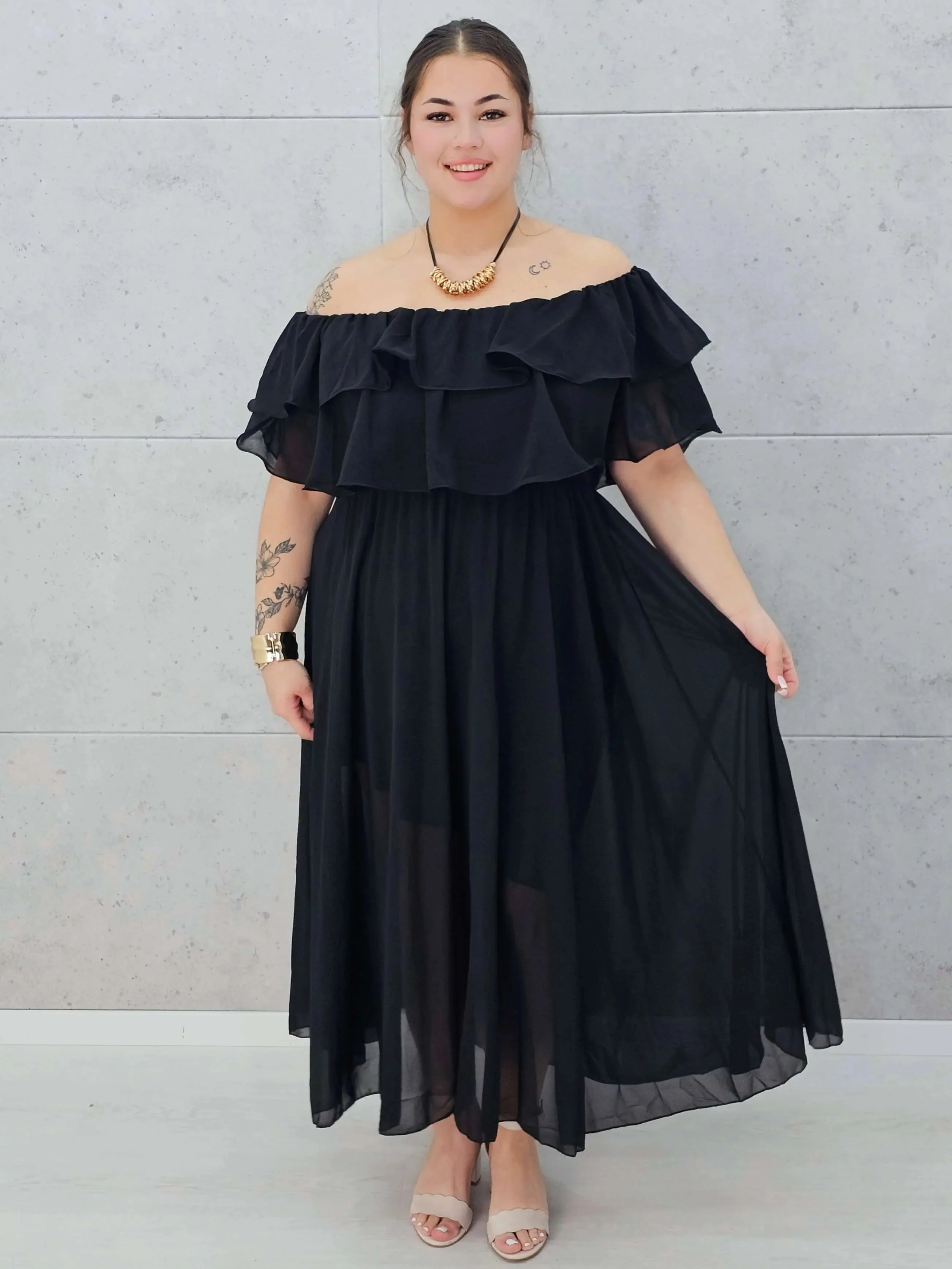 Sukienka Hiszpanka Plus Size – Romantyczny Styl i Zmysłowa Lekkość | StylowaXL