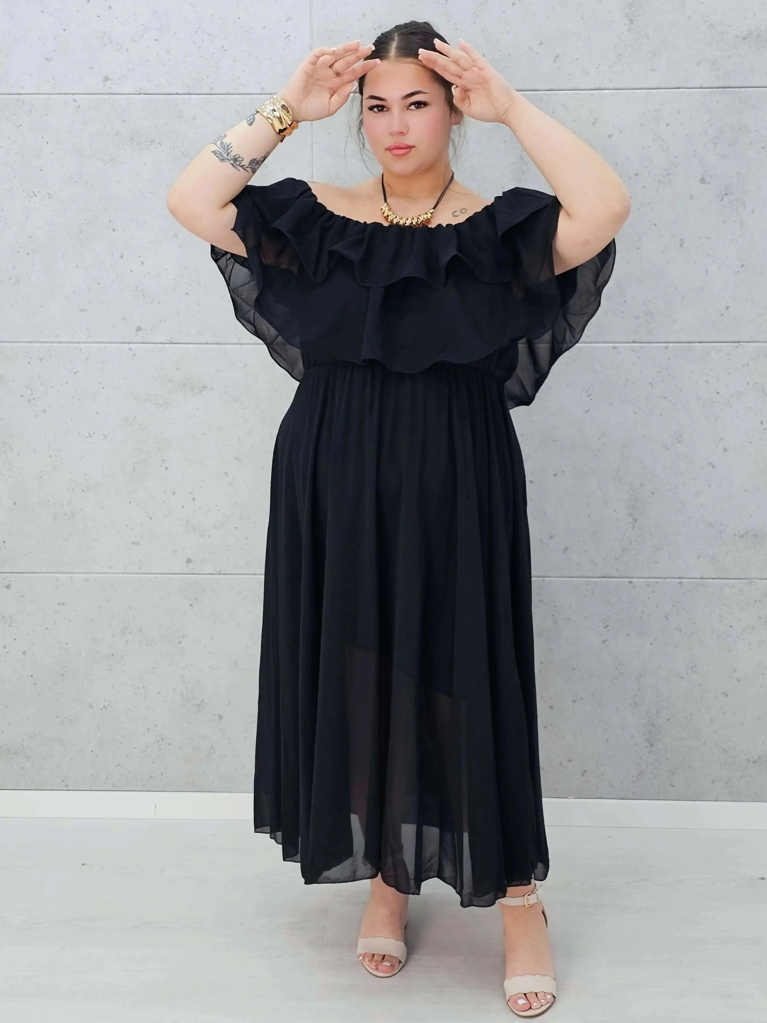 Sukienka Hiszpanka Plus Size – Romantyczny Styl i Zmysłowa Lekkość | StylowaXL - Image 3