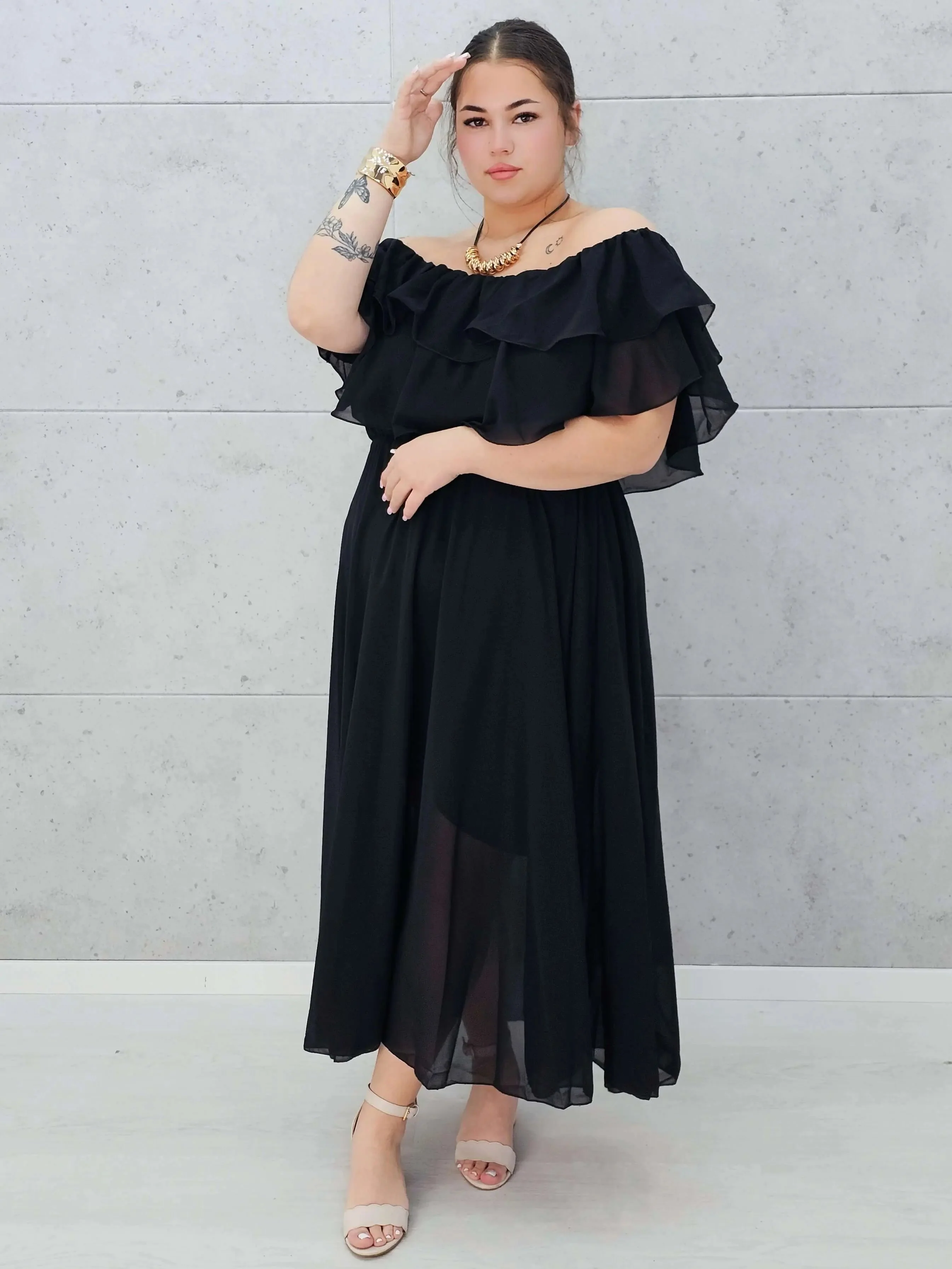 Sukienka Hiszpanka Plus Size – Romantyczny Styl i Zmysłowa Lekkość | StylowaXL - Image 4