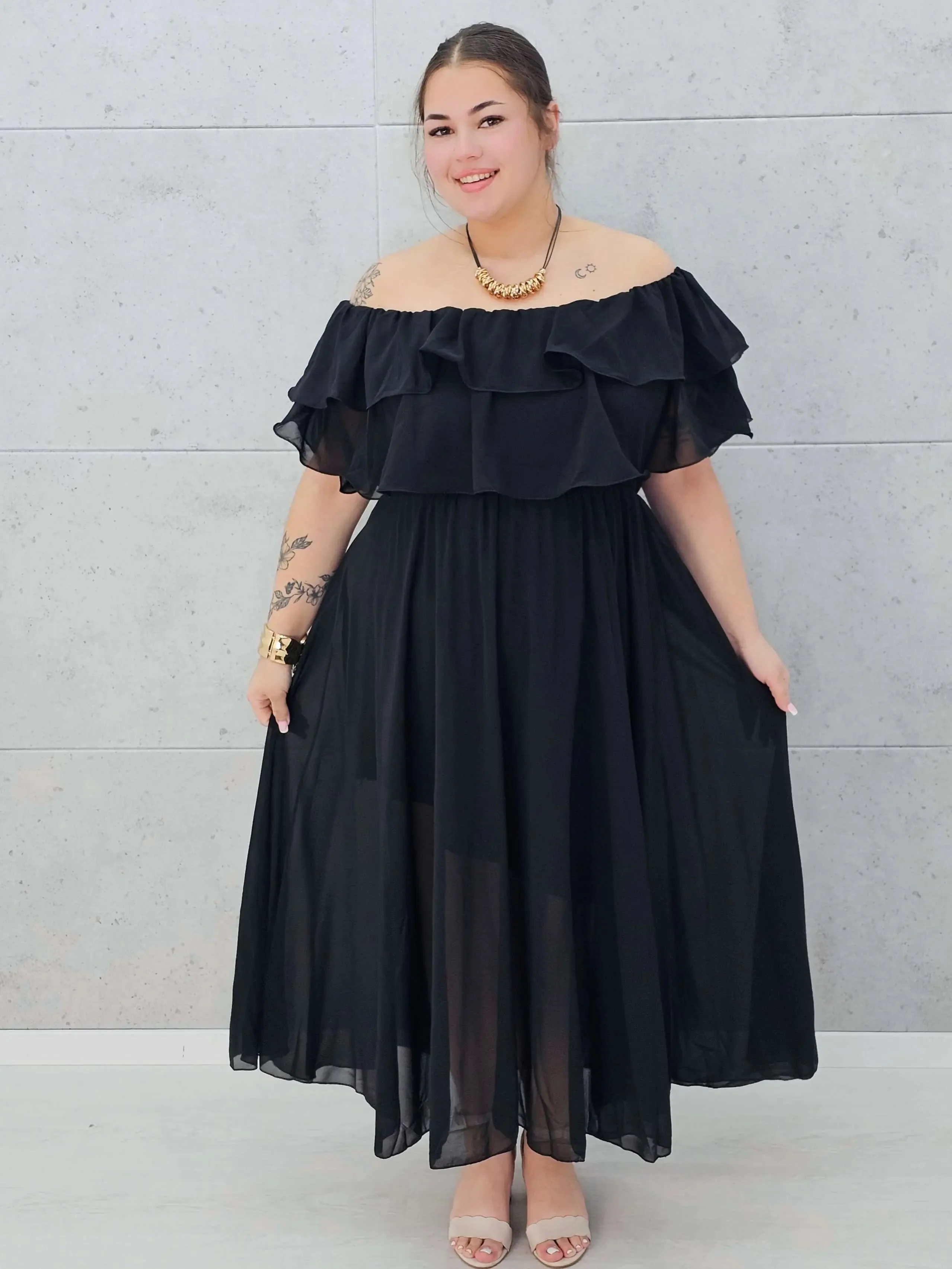 Sukienka Hiszpanka Plus Size – Romantyczny Styl i Zmysłowa Lekkość | StylowaXL - Image 5